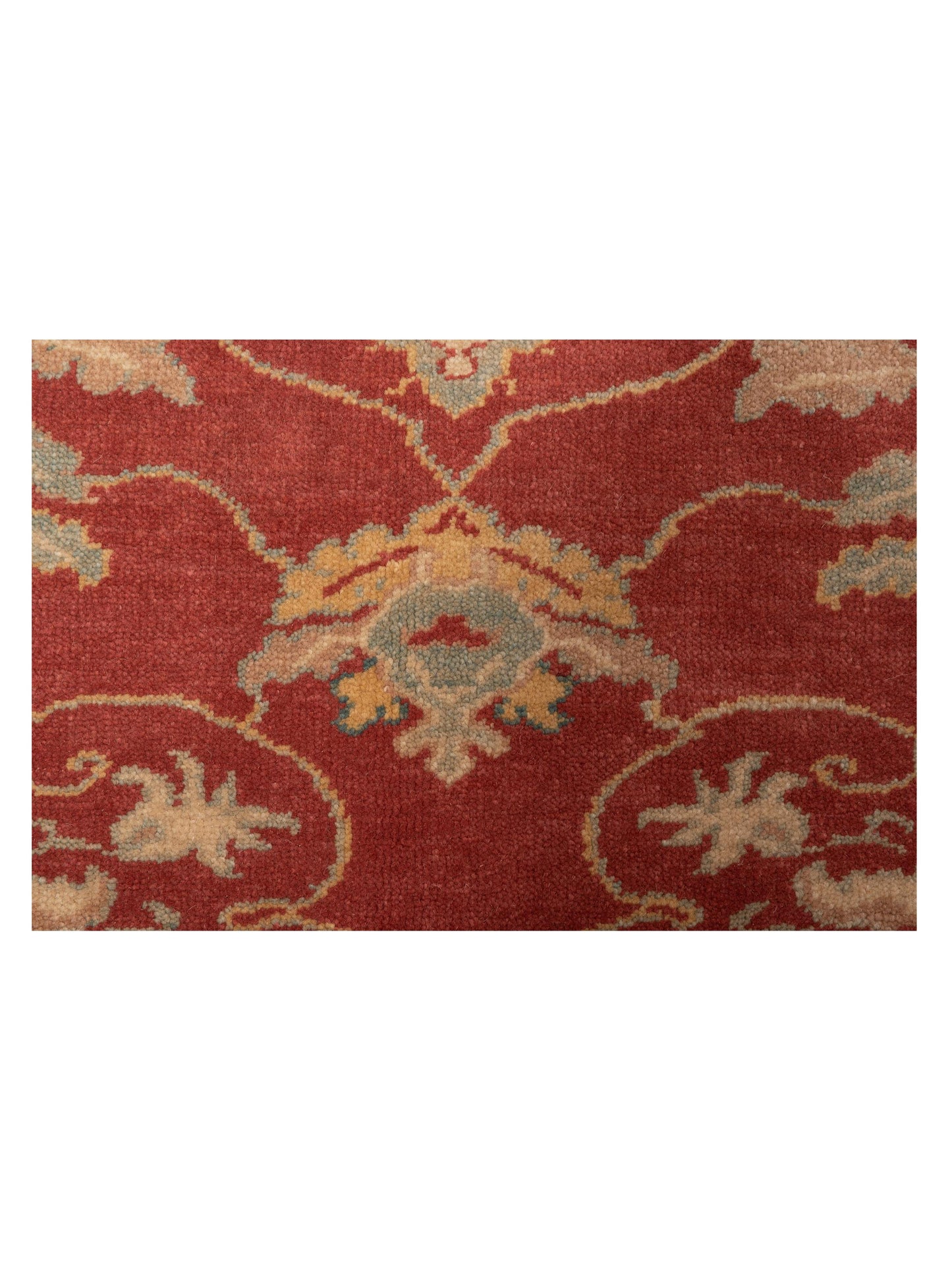Antique Loom 117145 Rust Gold 6.10x8.1 Hand Knotted Rug