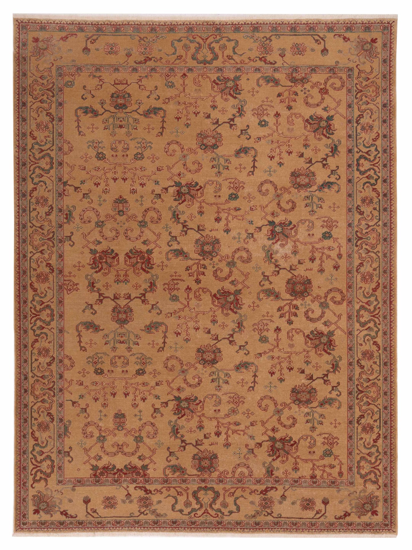Pasha Antique Loom Gold Gold Transitional