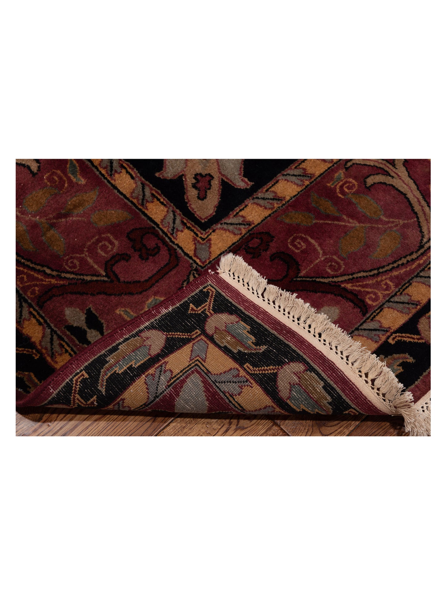 Royal 117268 Black Plum 8x10.1 Hand Knotted Rug