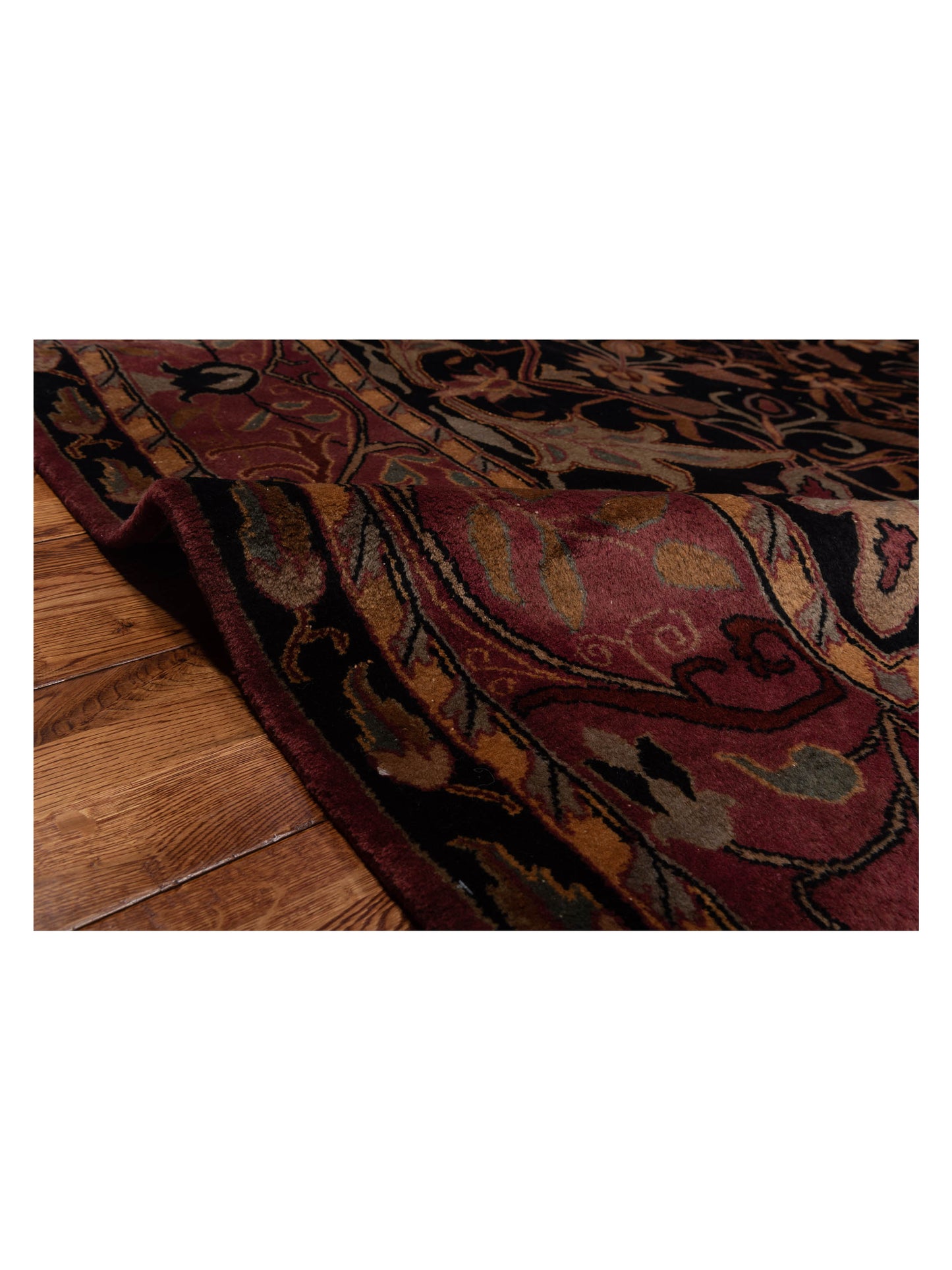 Royal 117268 Black Plum 8x10.1 Hand Knotted Rug