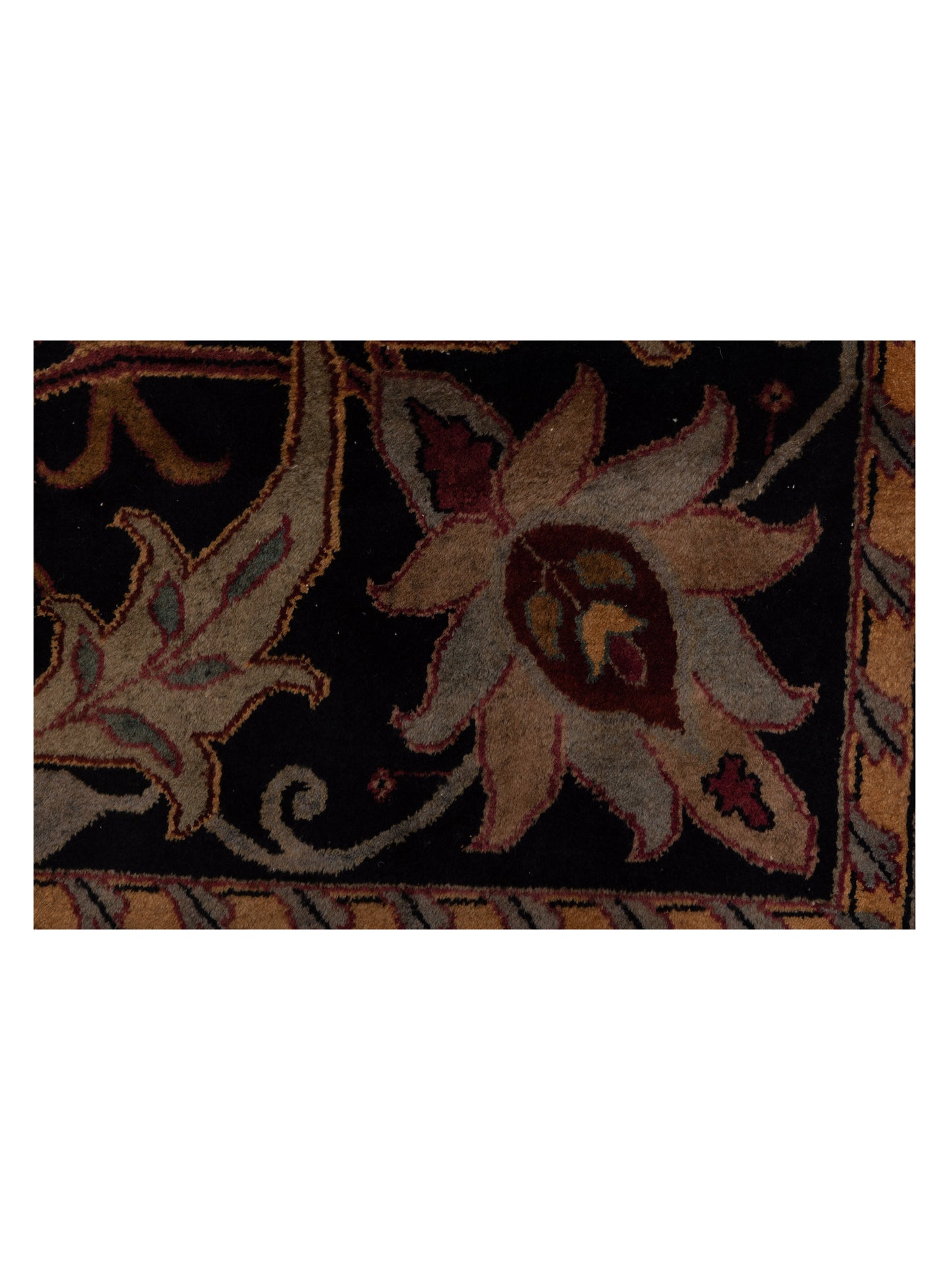 Royal 117268 Black Plum 8x10.1 Hand Knotted Rug