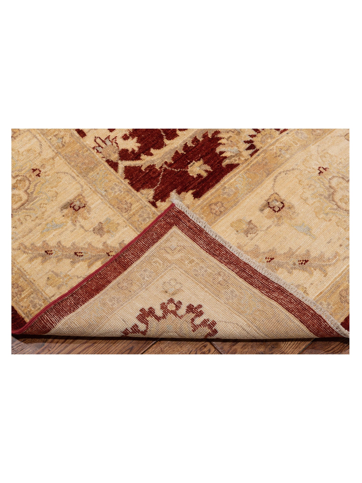 Sultan 117469 Red Ivory 8x9.11 Hand Knotted Rug