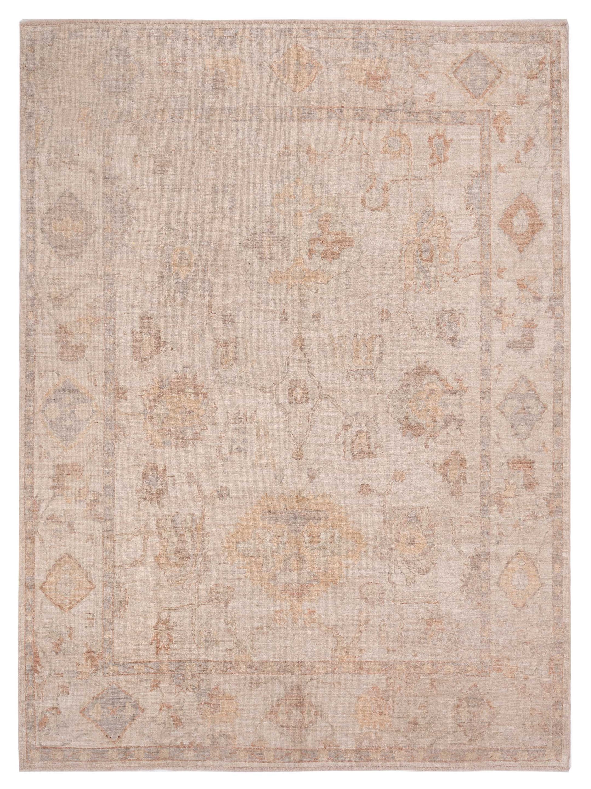 Anadol Angora Oushak  Beige Ivory Traditional