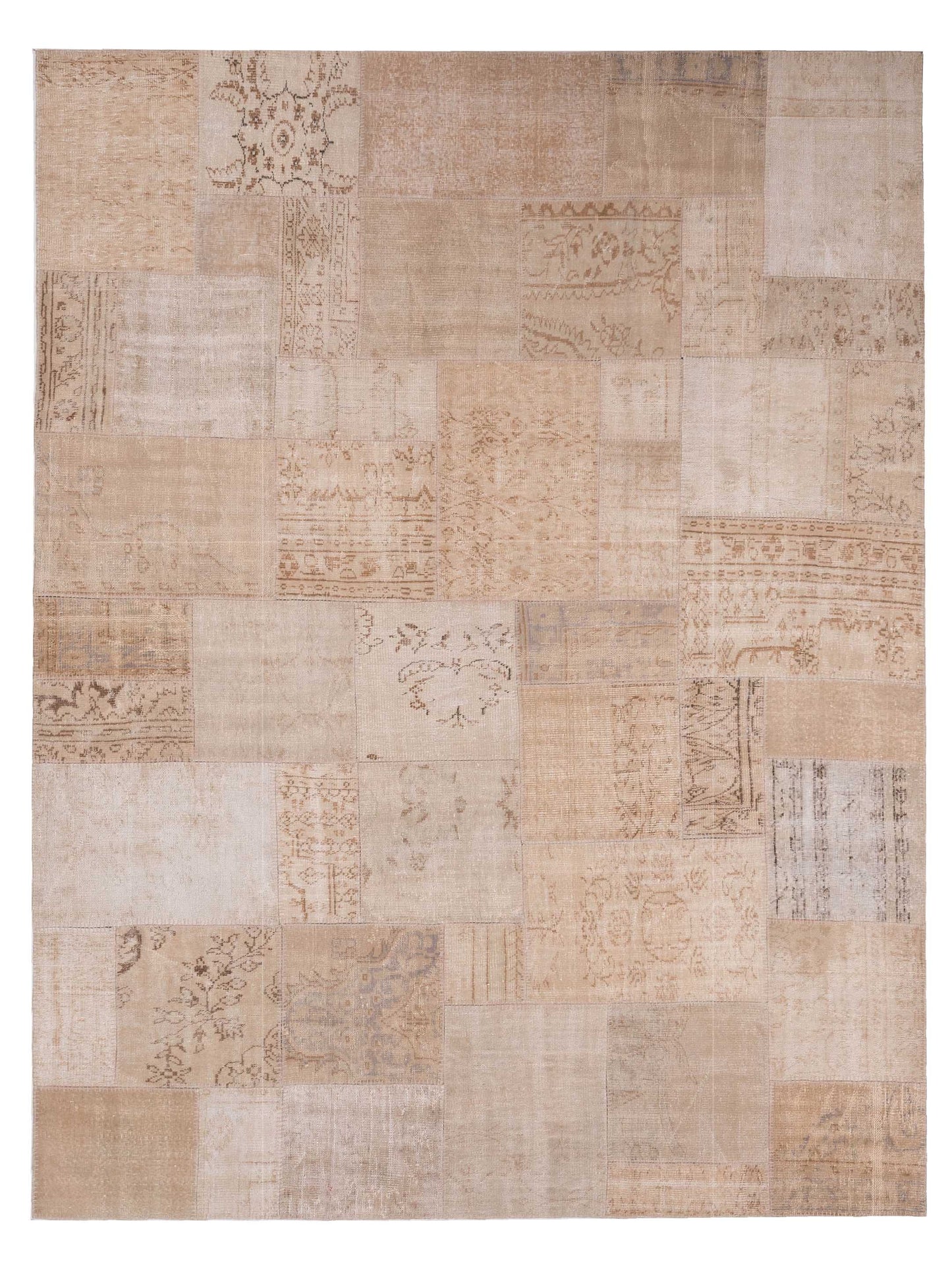 Pasha Turkish Vestige Patchwork Natural Contemporary