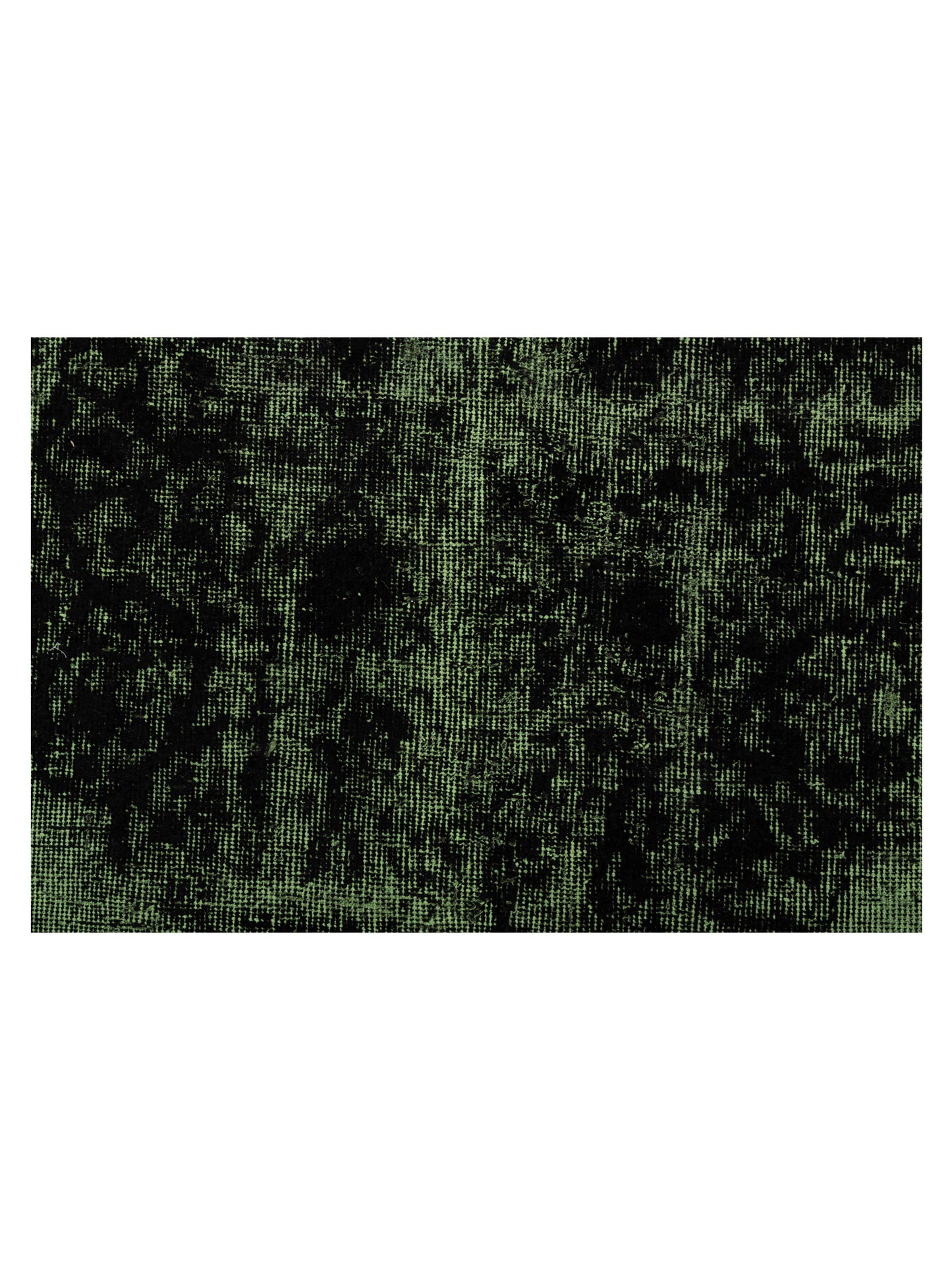 Vintage 118461 Green 8.5x11.9 Hand Knotted Rug