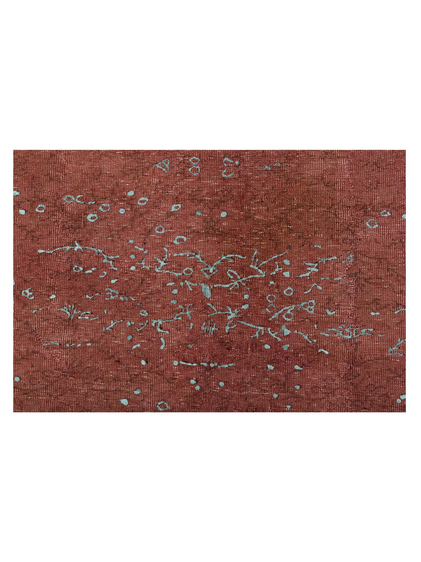 Vintage 118476 Pink 8.3x11.11 Hand Knotted Rug