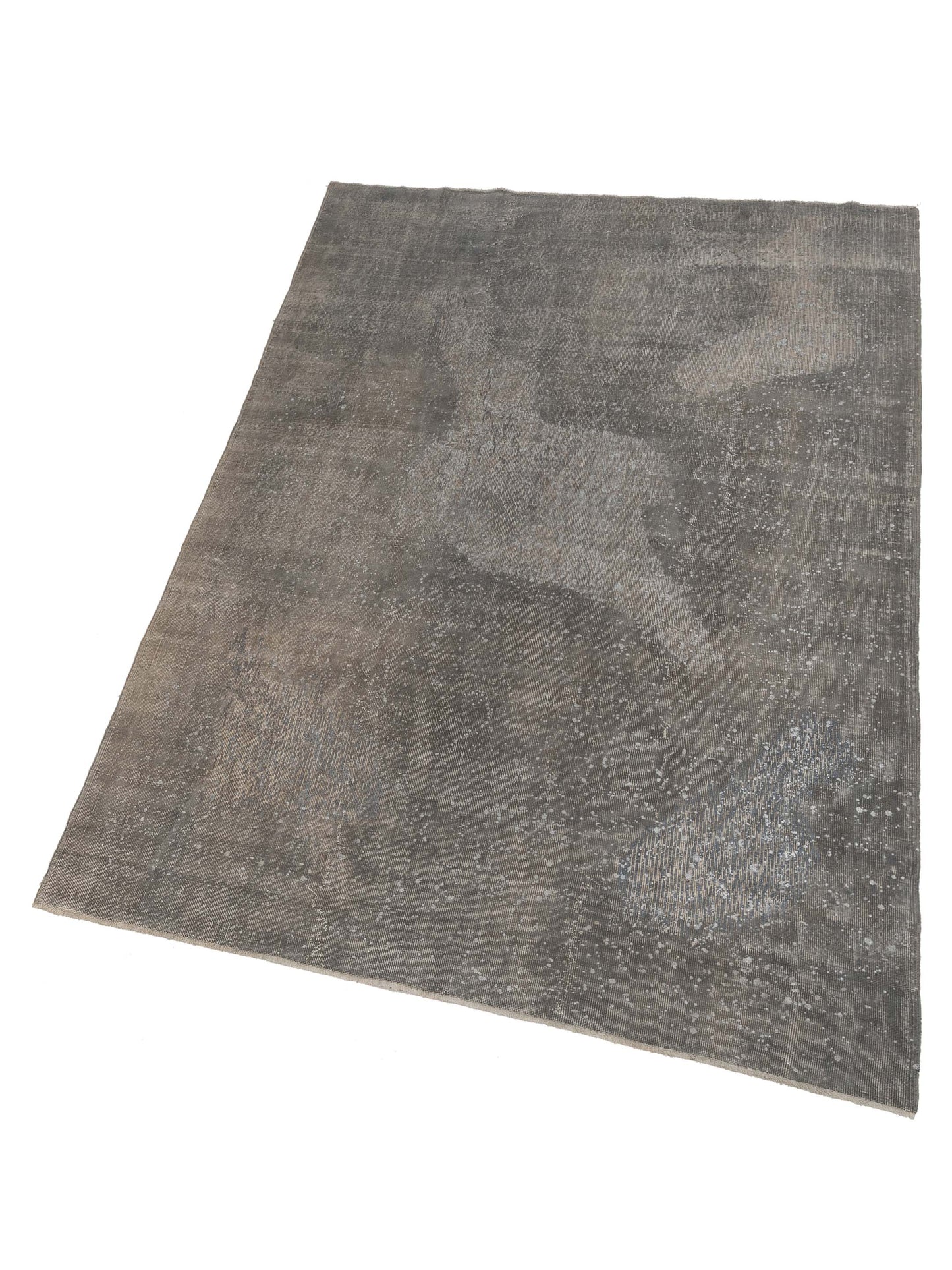 Vintage 118756 Gray 6.10x10.1 Hand Knotted Rug
