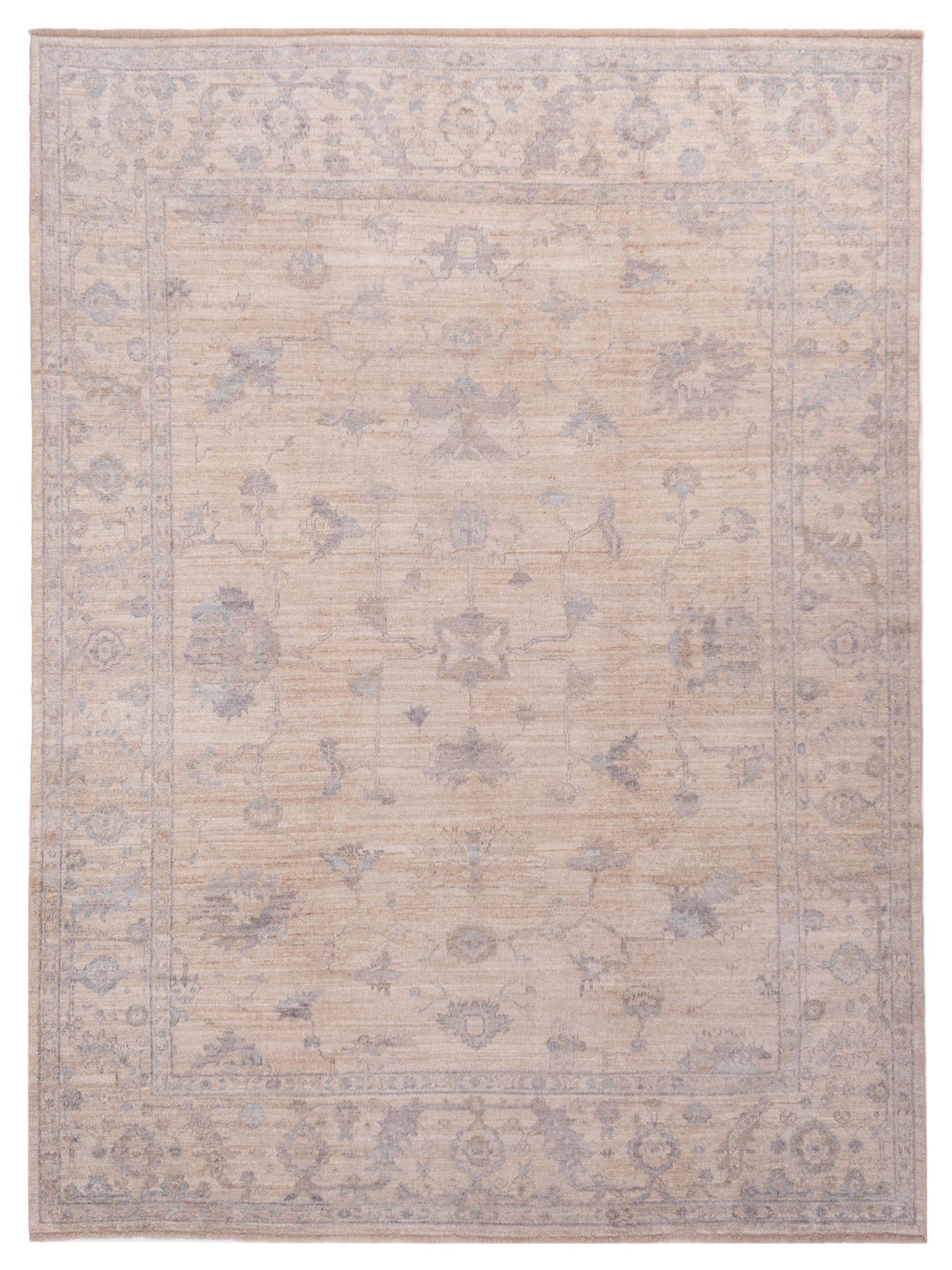 Anadol Angora Oushak  Ivory Ivory Traditional