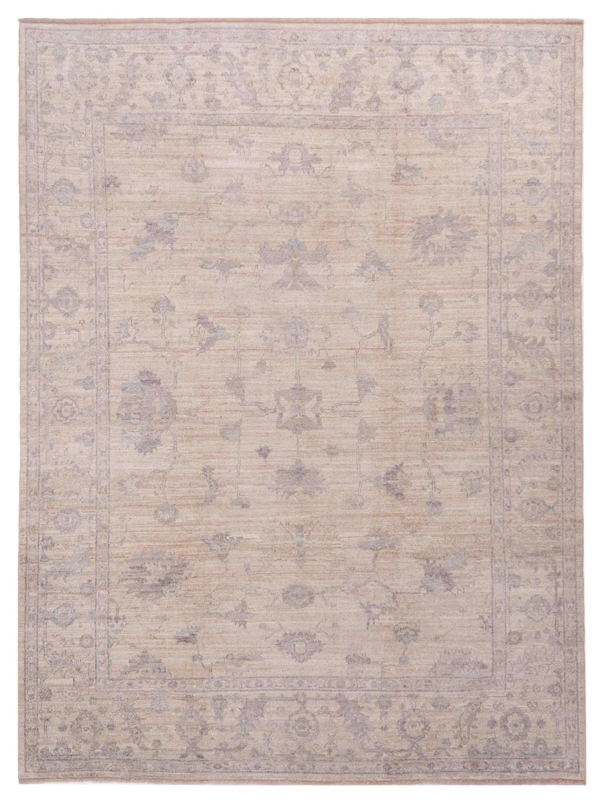 Anadol Angora Oushak  Ivory Ivory Traditional