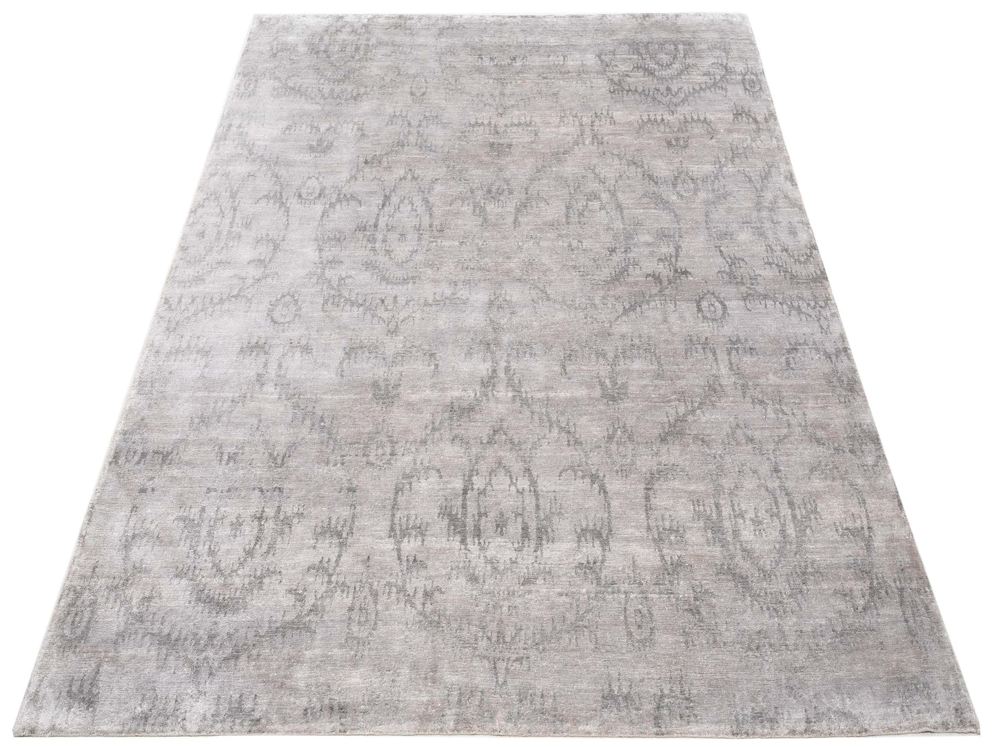 Tibetino 118878 Beige Green 7.11x9.11 Hand Knotted Rug
