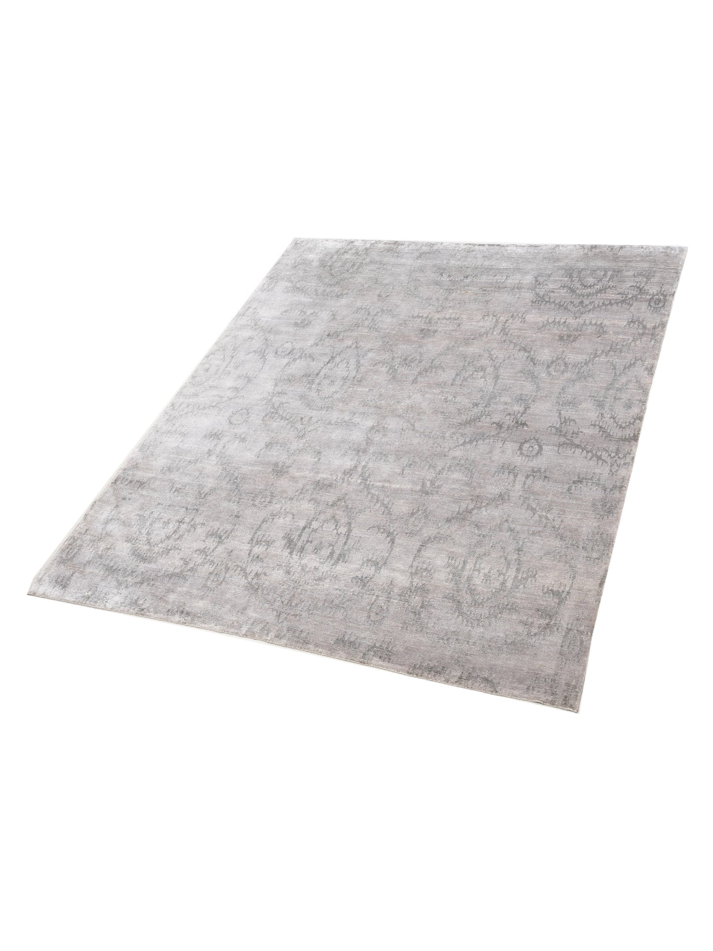 Tibetino 118878 Beige Green 7.11x9.11 Hand Knotted Rug