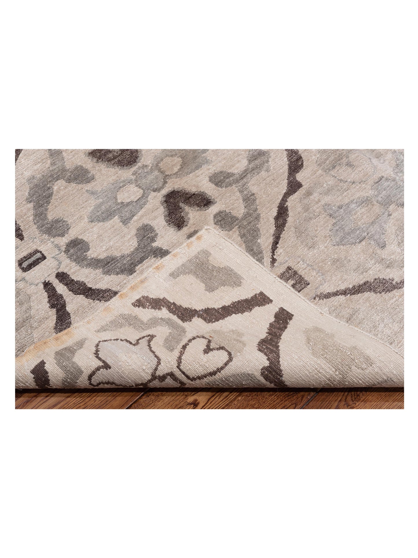 Tibetino 118888 Beige 7.9x9.10 Hand Knotted Rug