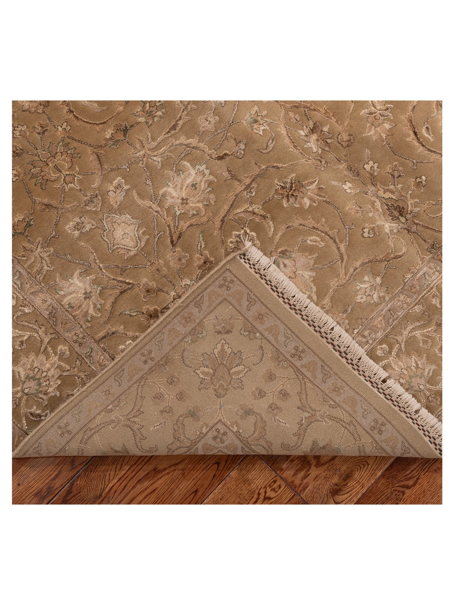 Imperial 118926 Gold Gold 5.8x7.11 Hand Knotted Rug