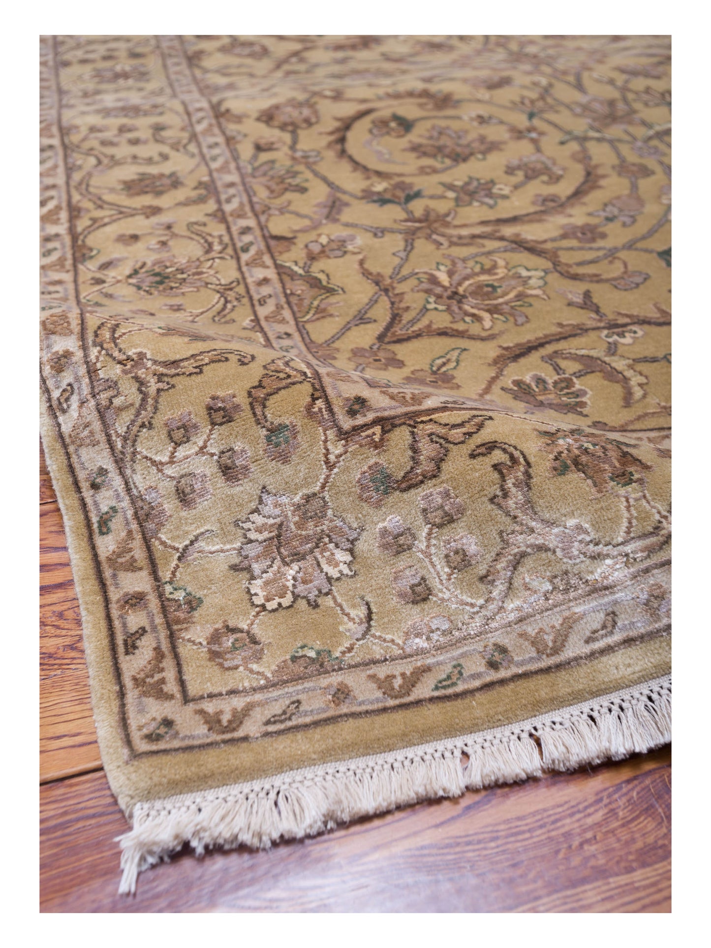 Imperial 118928 Gold Gold 4.1x6.2 Hand Knotted Rug