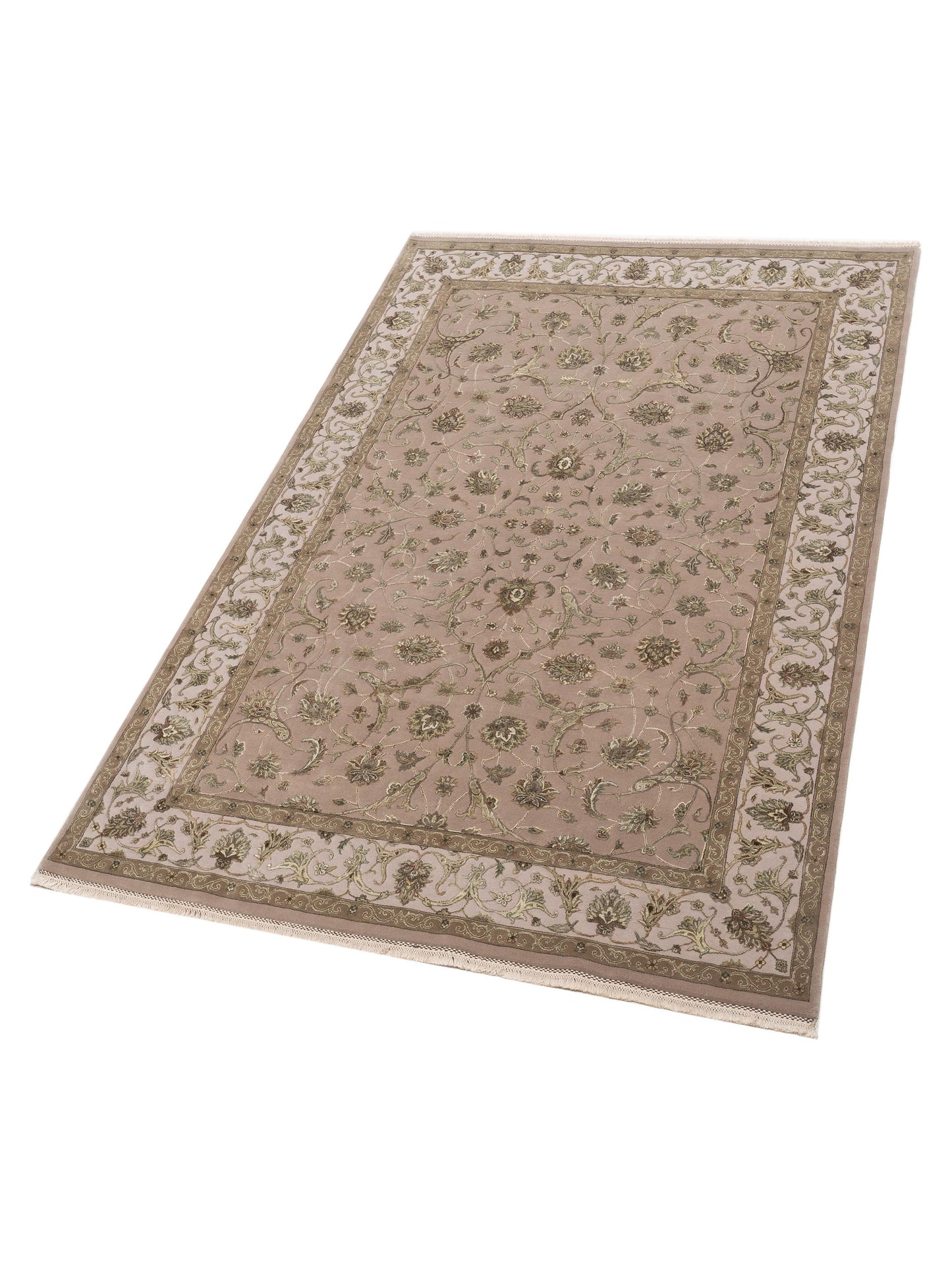 Imperial 118932 Silver Cream 6.6x9.9 Hand Knotted Rug