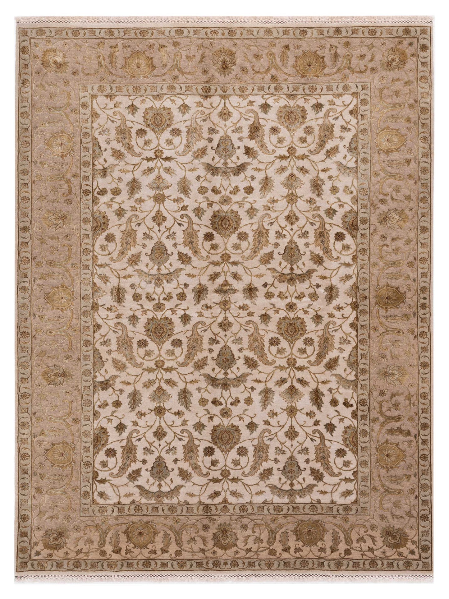 Rajpur Imperial Silk Ivory Beige Traditional