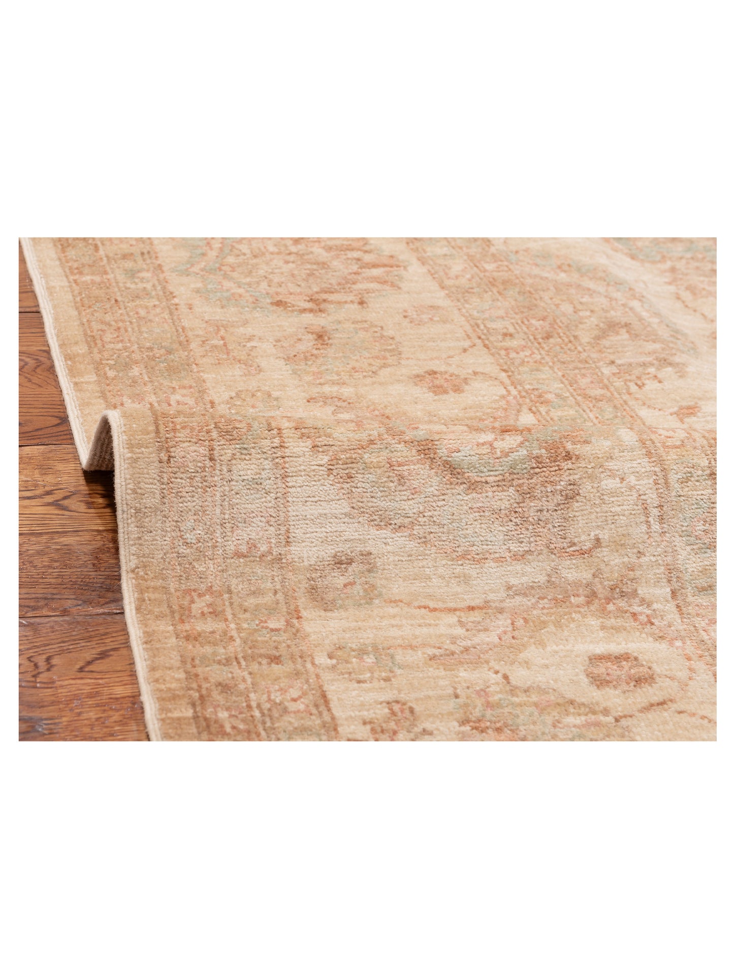 Sultan 118996 Ivory Ivory 8.1x9.10 Hand Knotted Rug