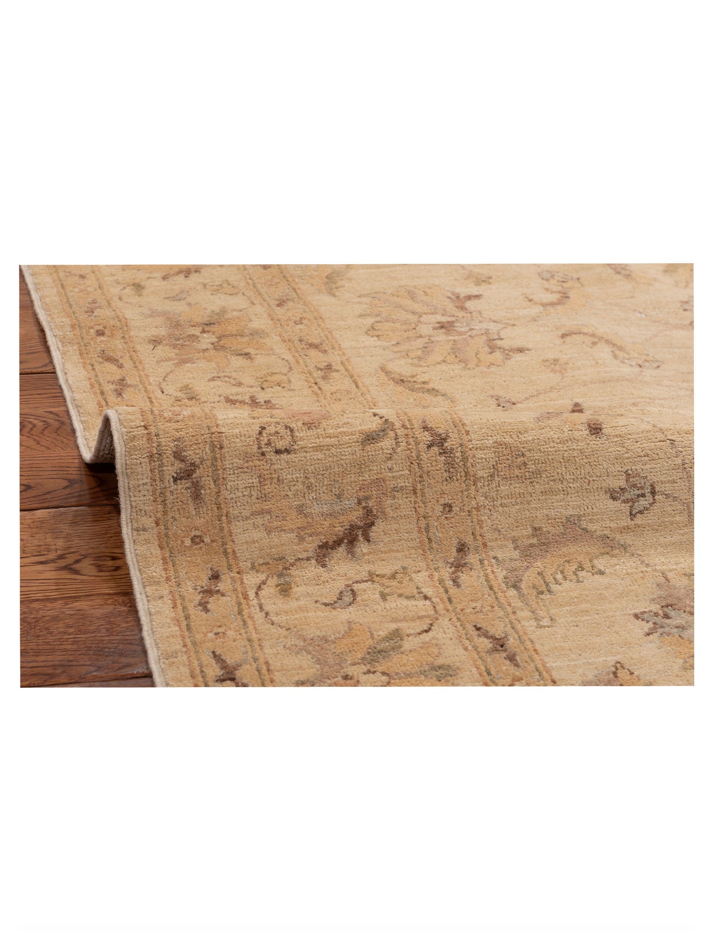 Sultan 119026 Ivory Ivory 4.9x6.4 Hand Knotted Rug