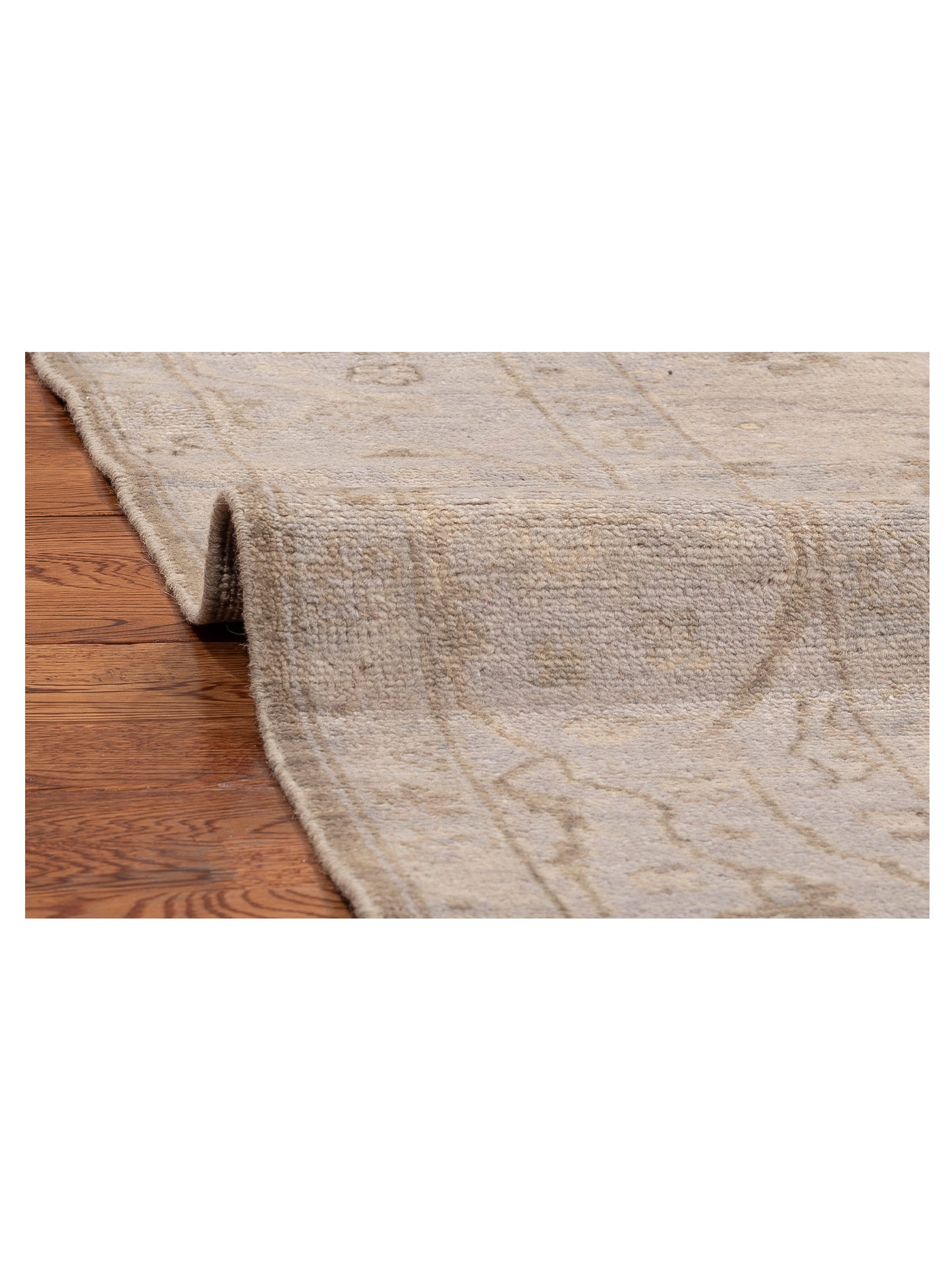 Stella 119158 Gray 5x8 Hand Knotted Rug