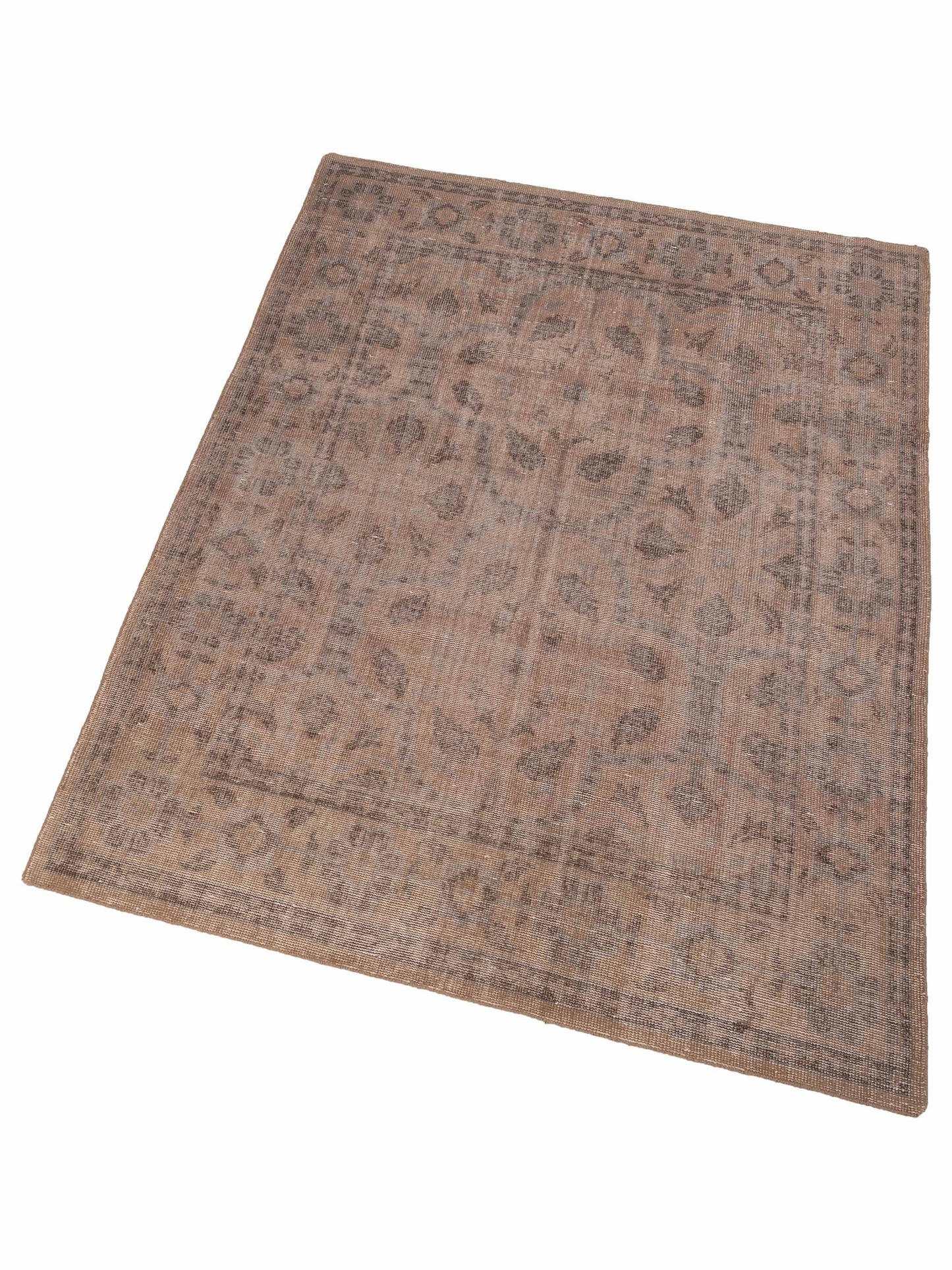 Lilac 119179 Brown 8x11 Hand Knotted Rug