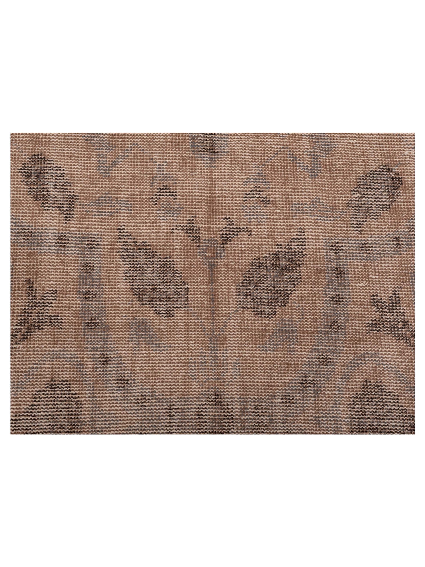 Lilac 119179 Brown 8x11 Hand Knotted Rug