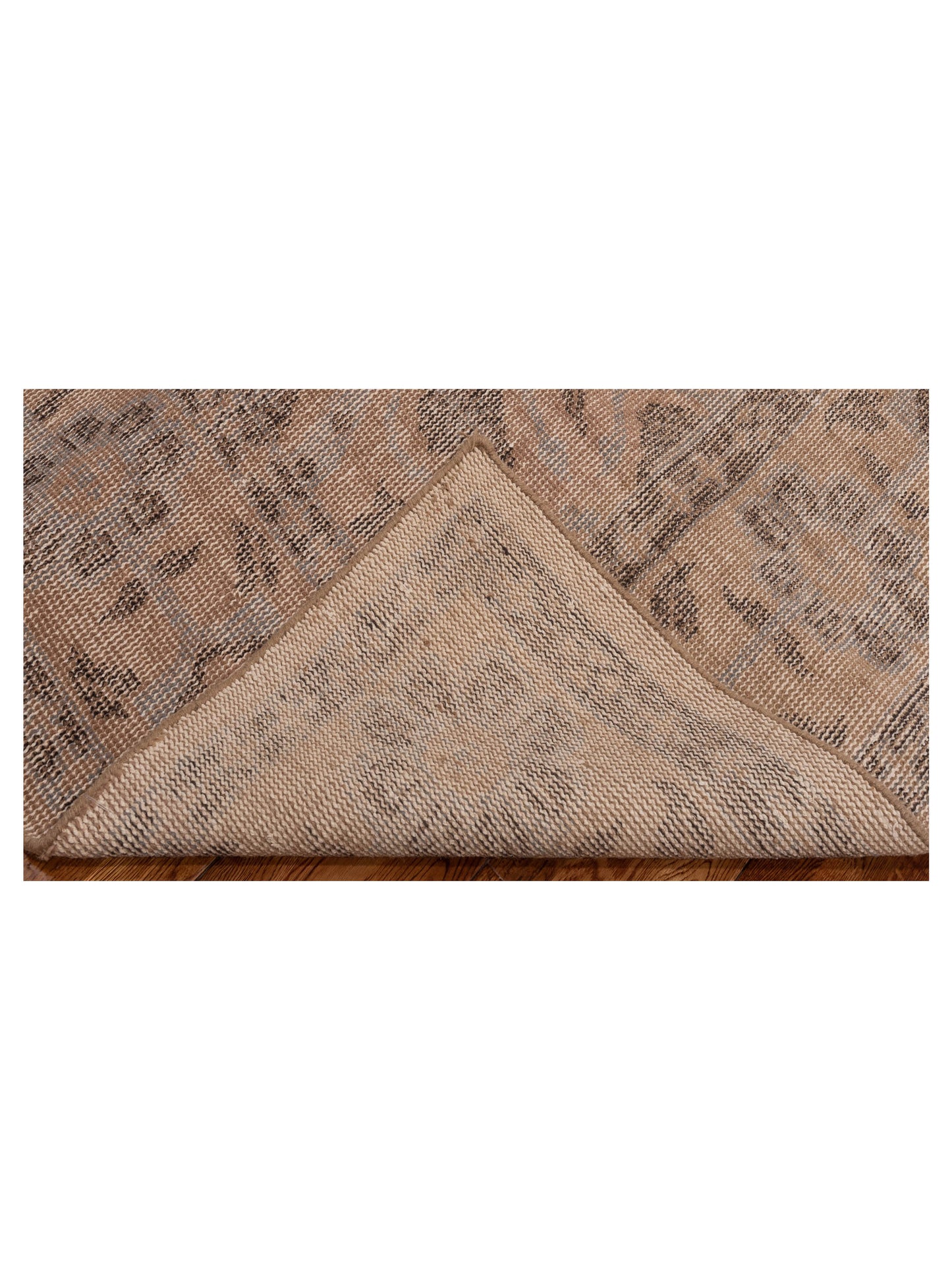 Lilac 119179 Brown 8x11 Hand Knotted Rug