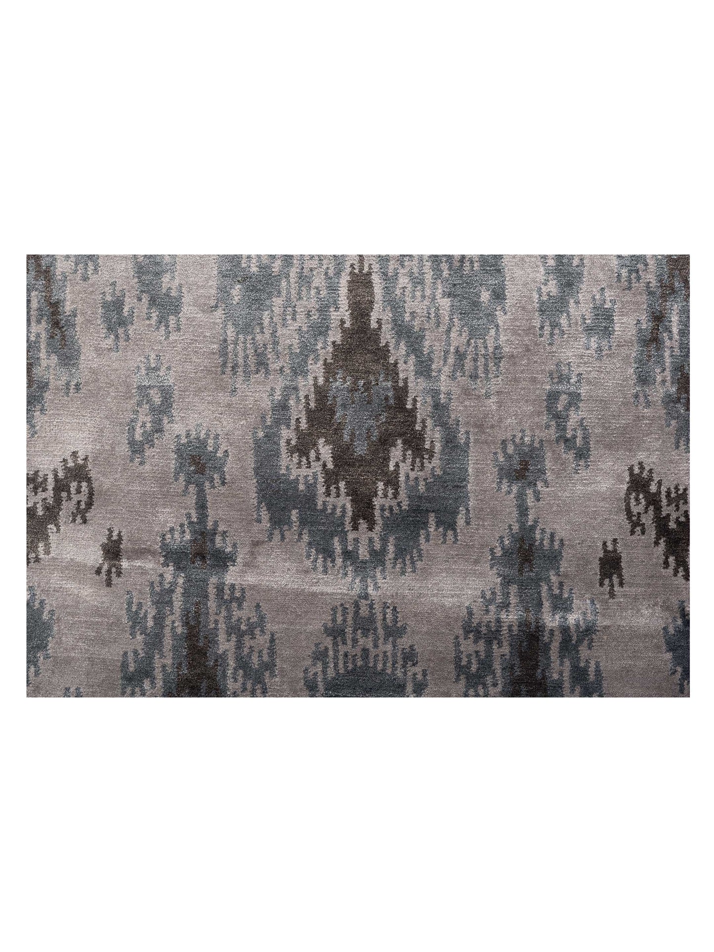 Tibetino 119203 Silver Green 6x7.11 Hand Knotted Rug