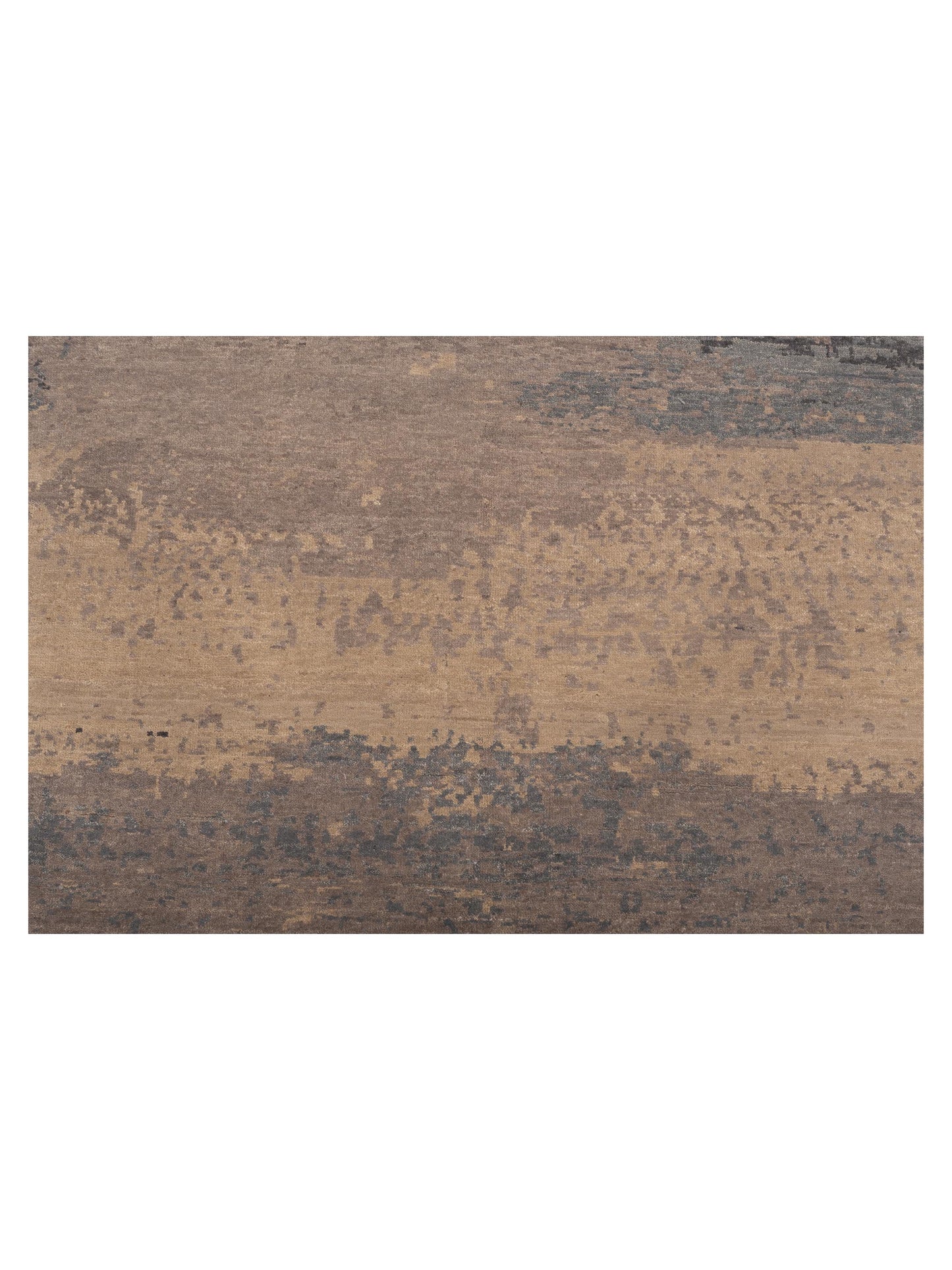 Tibetino 119308 Gray 4.1x5.11 Hand Knotted Rug