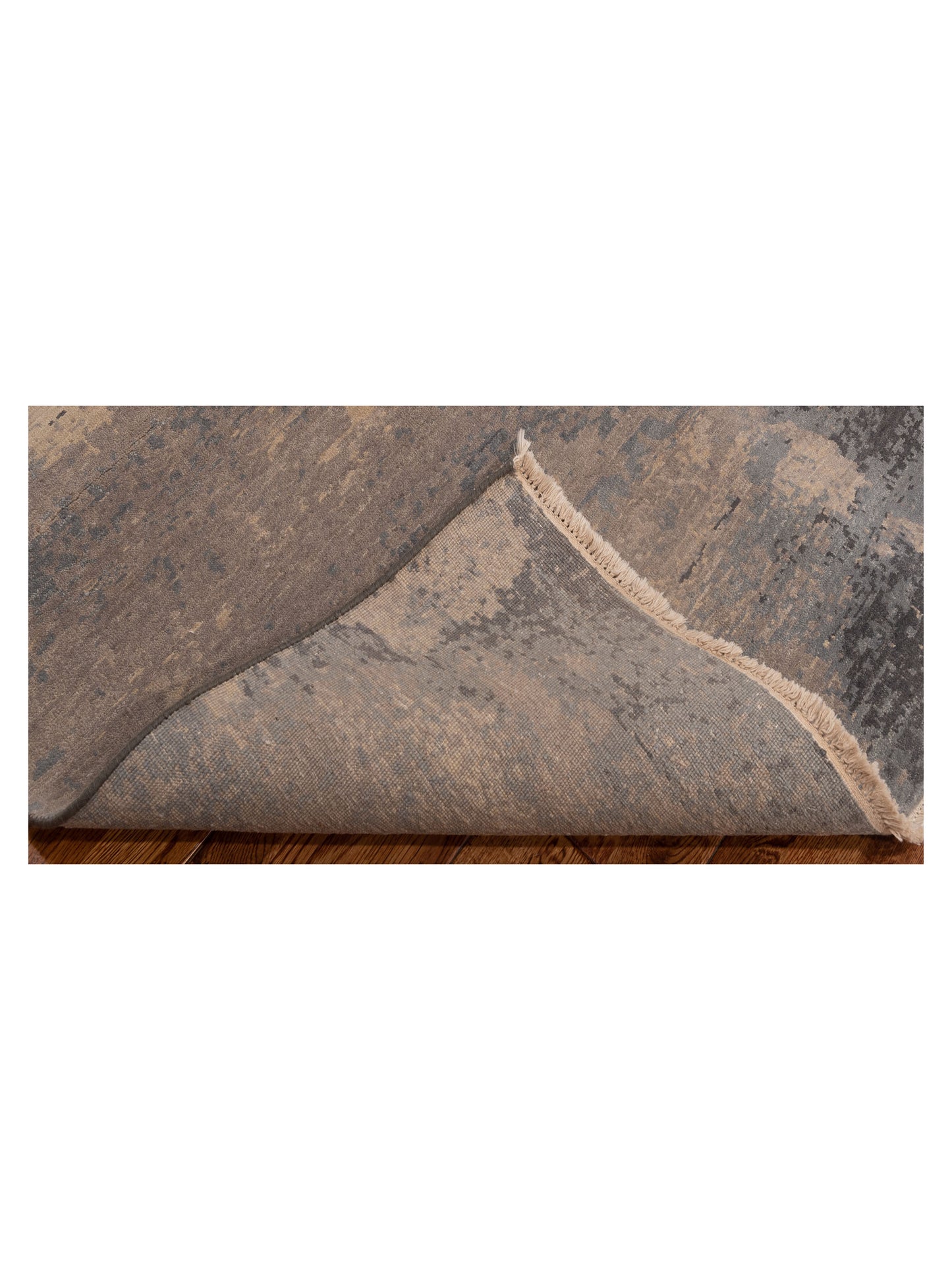 Tibetino 119308 Gray 4.1x5.11 Hand Knotted Rug