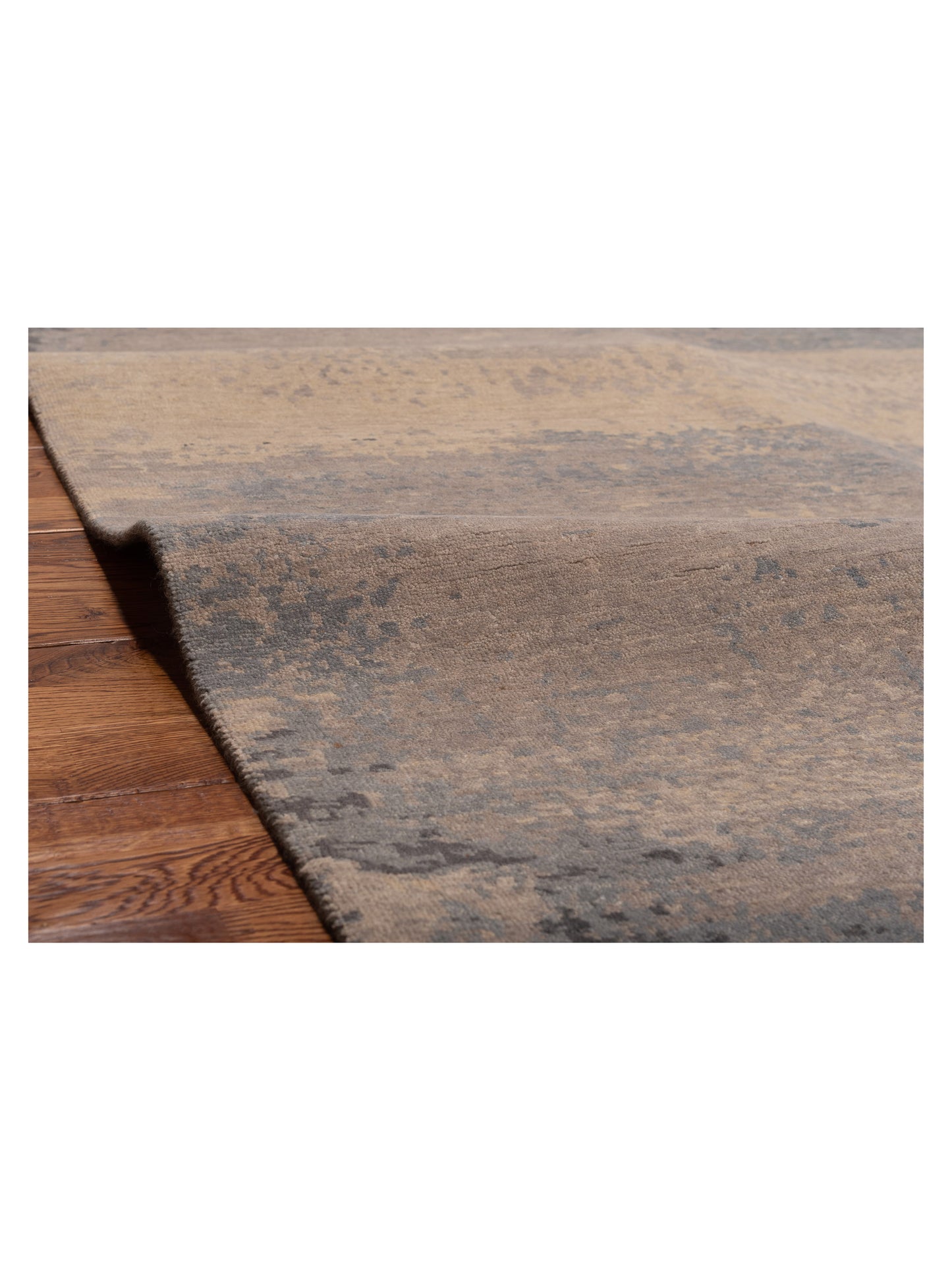 Tibetino 119308 Gray 4.1x5.11 Hand Knotted Rug