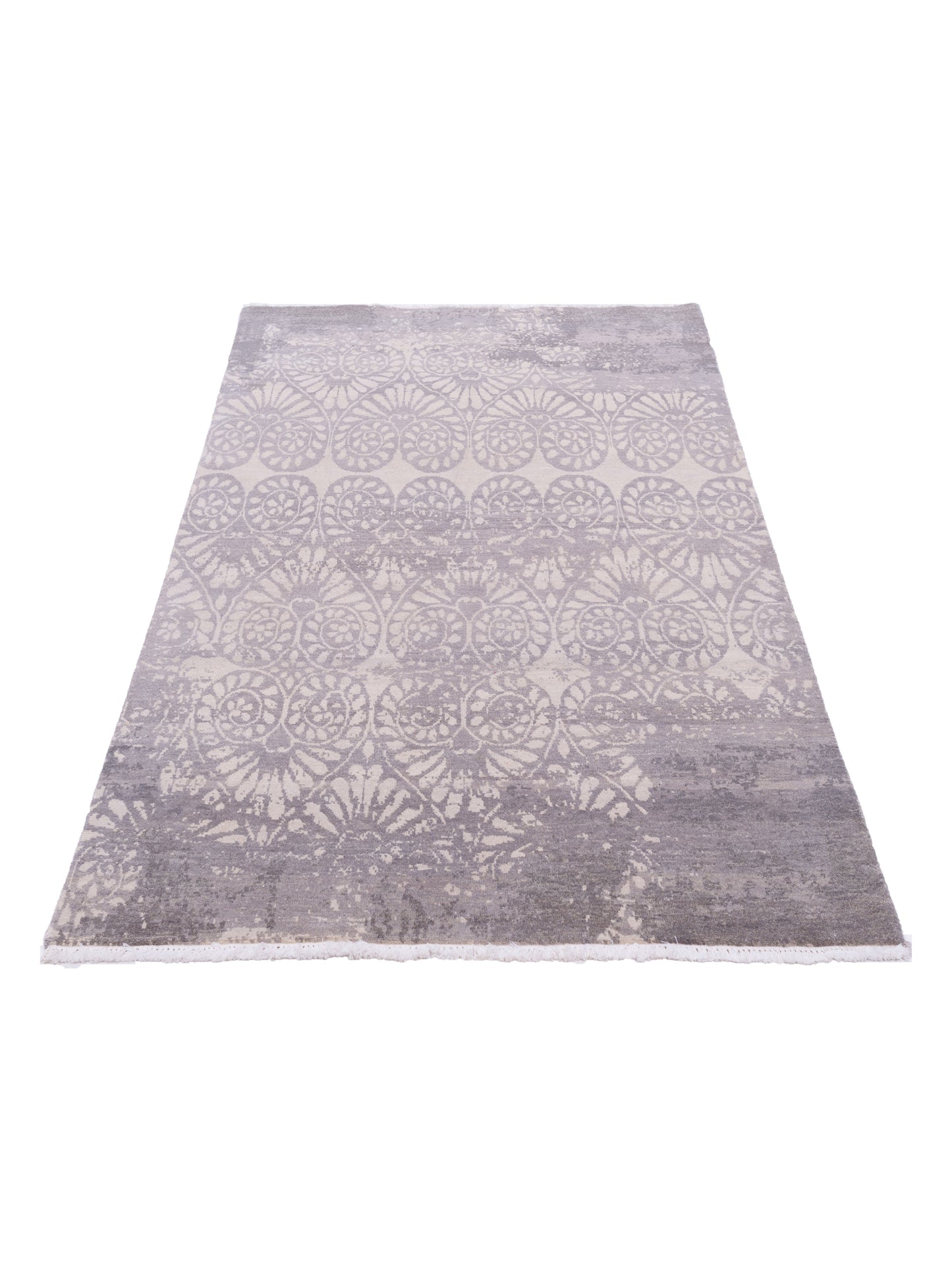 Tibetino 119312 Gray 3.11x6 Hand Knotted Rug