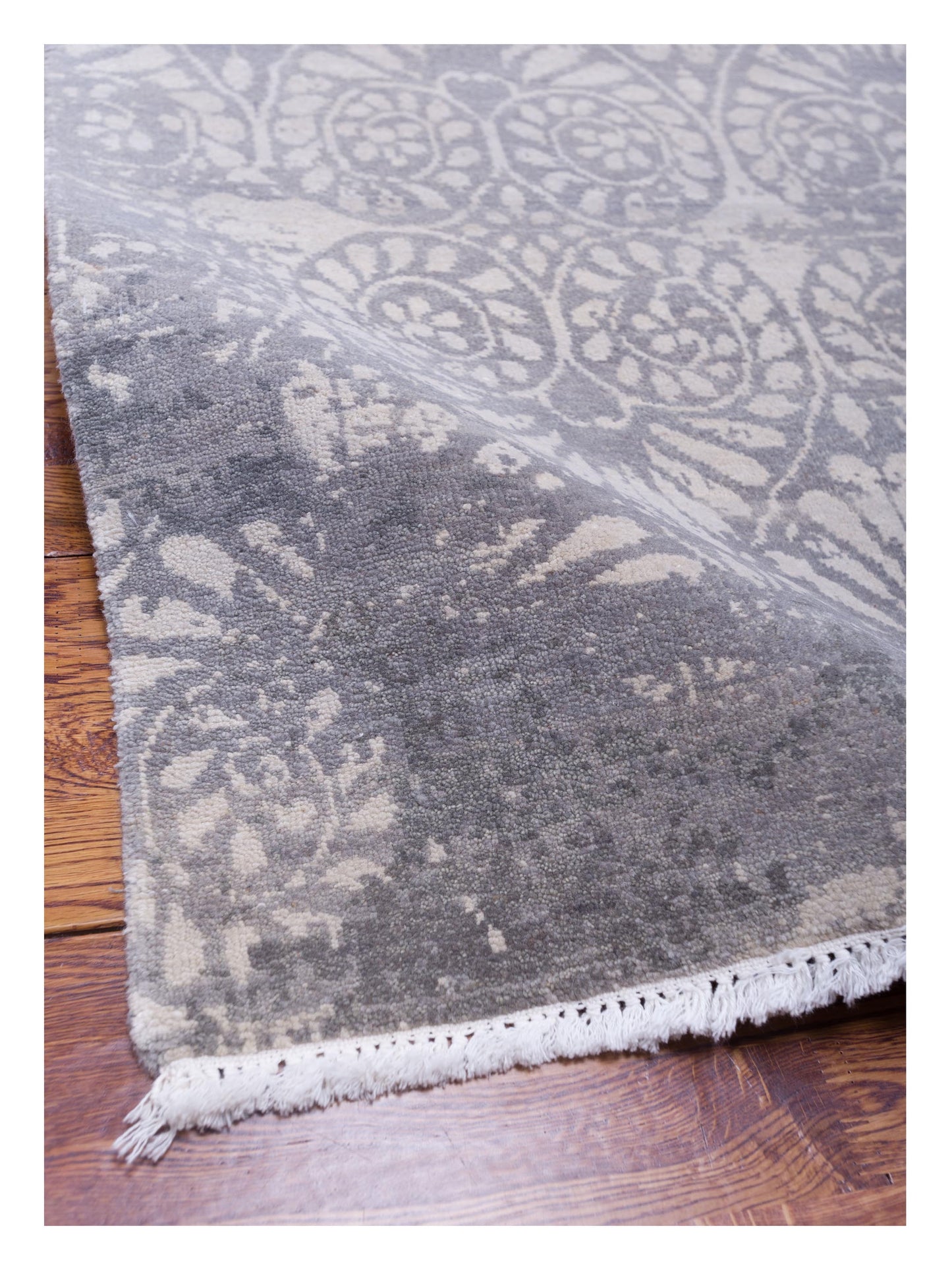 Tibetino 119312 Gray 3.11x6 Hand Knotted Rug