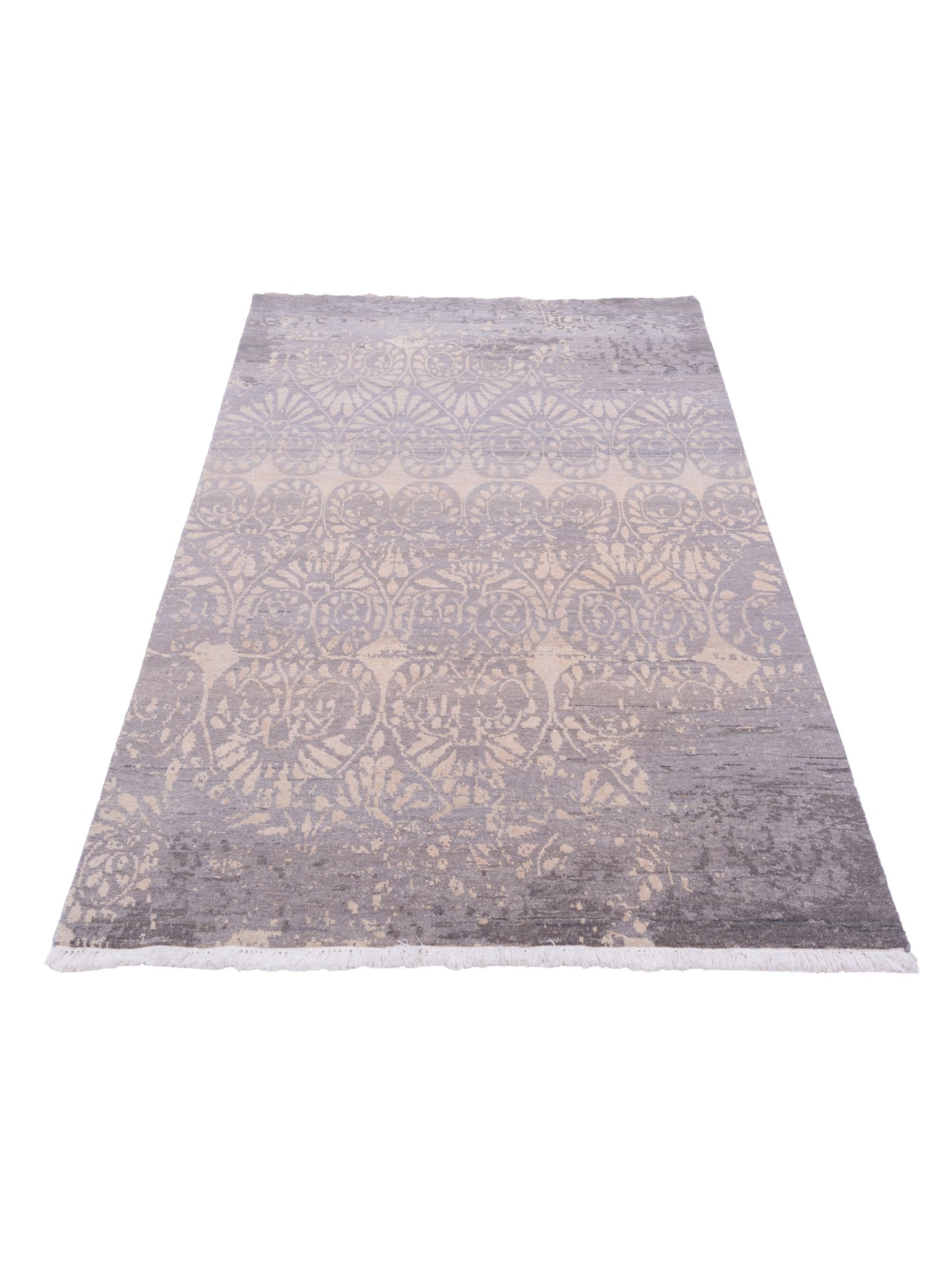 Tibetino 119316 Gray 3.11x6 Hand Knotted Rug