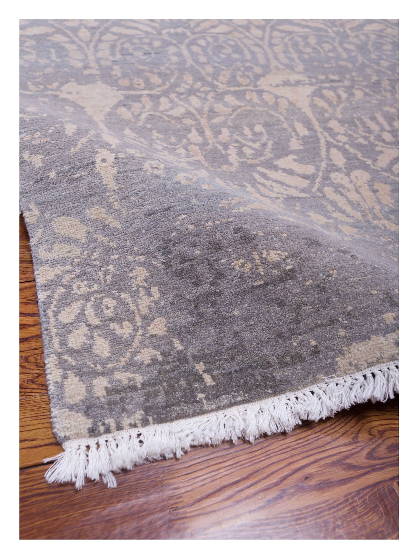 Tibetino 119316 Gray 3.11x6 Hand Knotted Rug