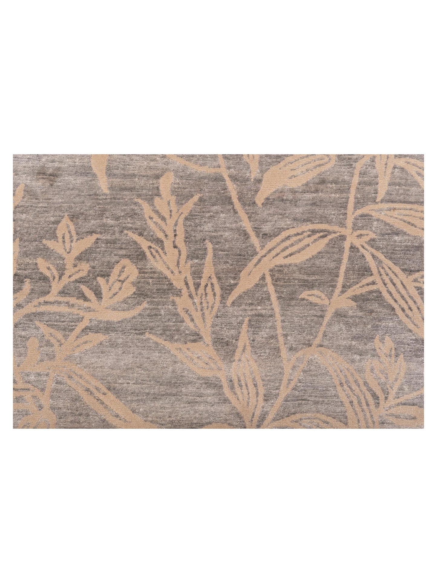 Tibetino 119738 Gray 4x5.11 Hand Knotted Rug