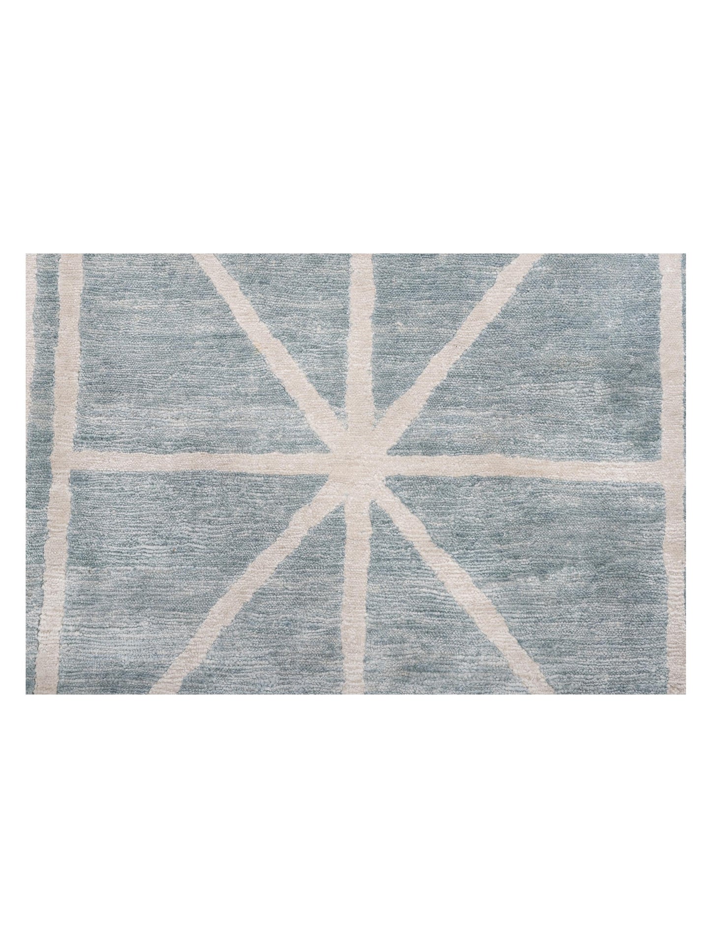 Tibetino 119756 Blue 8x10 Hand Knotted Rug