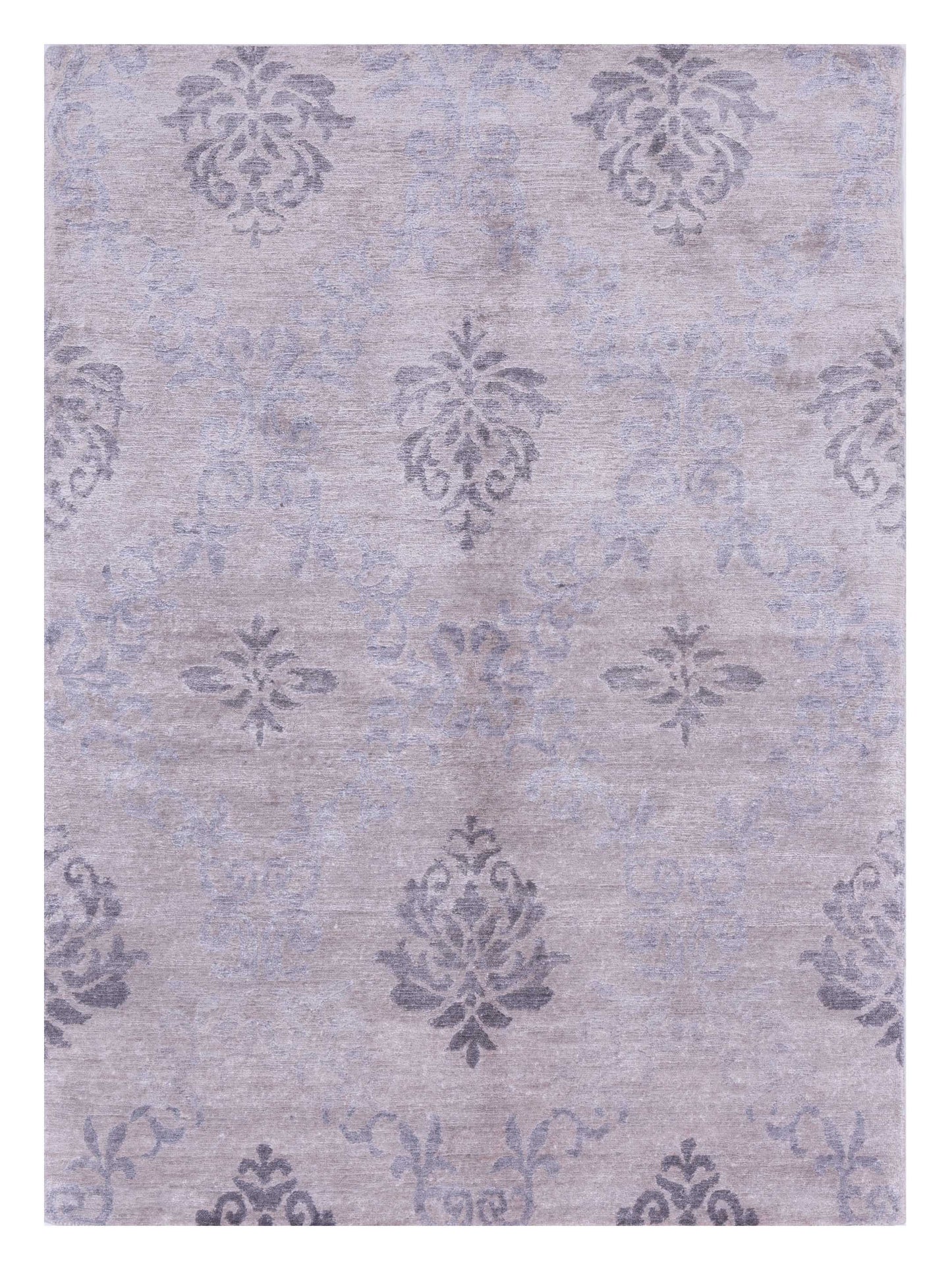 Siena Tibetino Silver Gray Contemporary