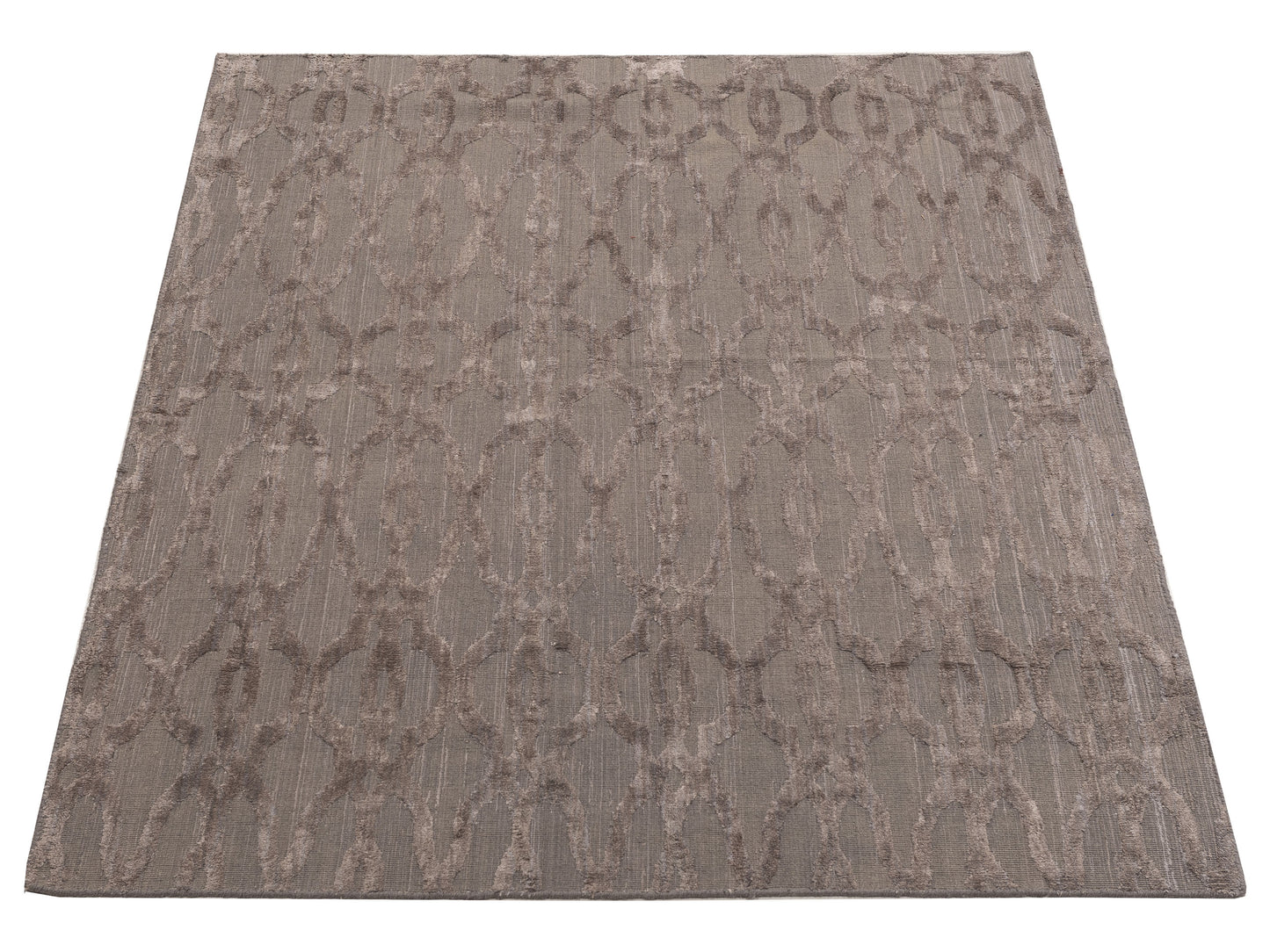 Himalayan 119907 Brown 5x7 Hand Knotted Rug