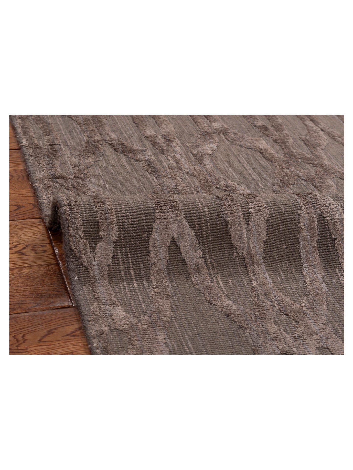Himalayan 119907 Brown 5x7 Hand Knotted Rug