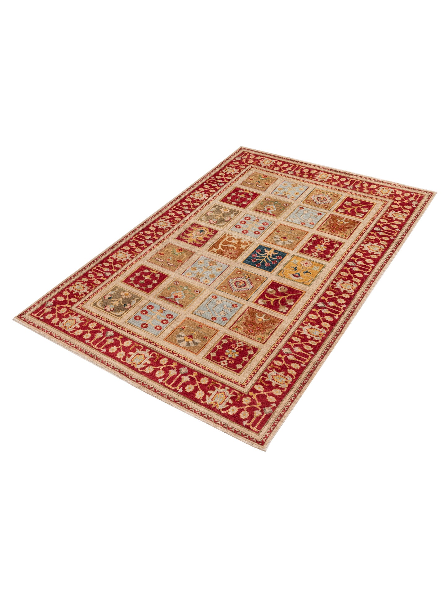 Sultan 119985 Multi 6.4x9.3 Hand Knotted Rug