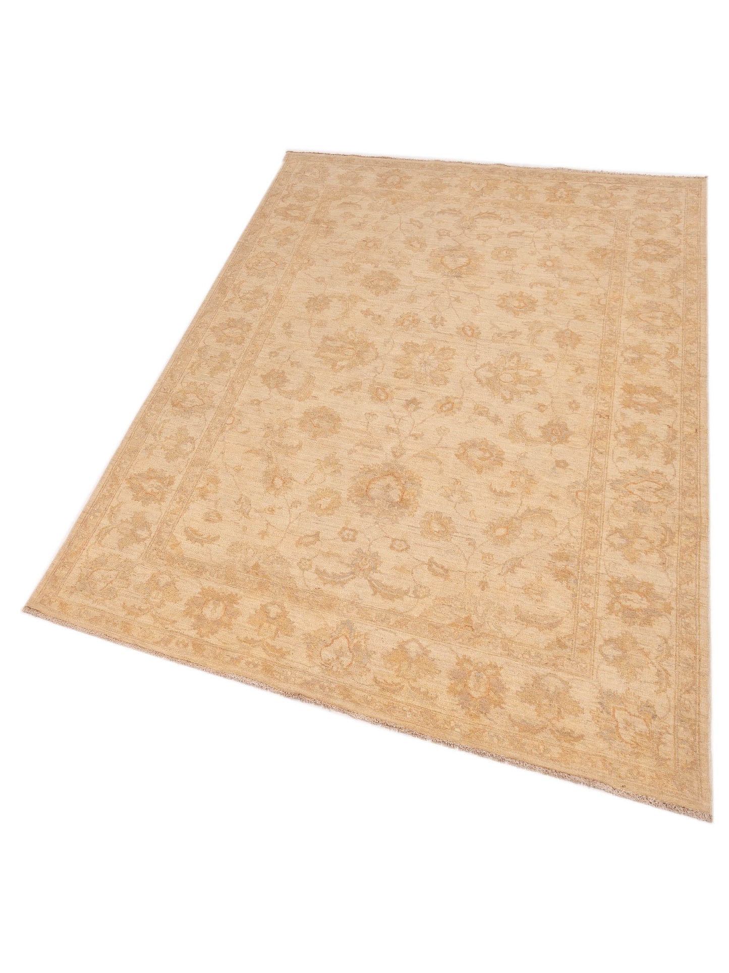 Sultan 119992 Beige Beige 5.9x8.8 Hand Knotted Rug