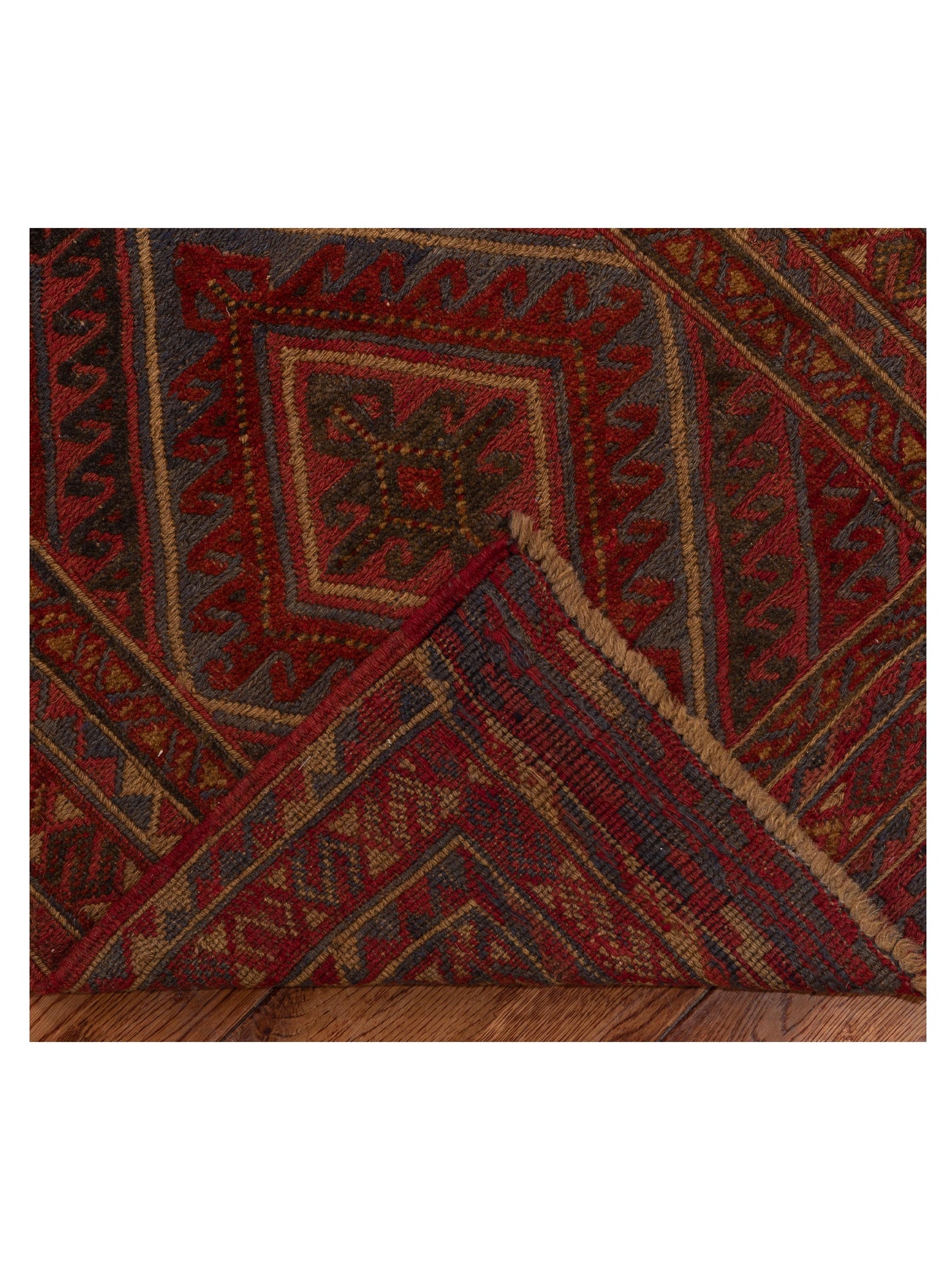 Afghan Soumak 120022 Multi 2.8x12.9 Hand Woven Rug