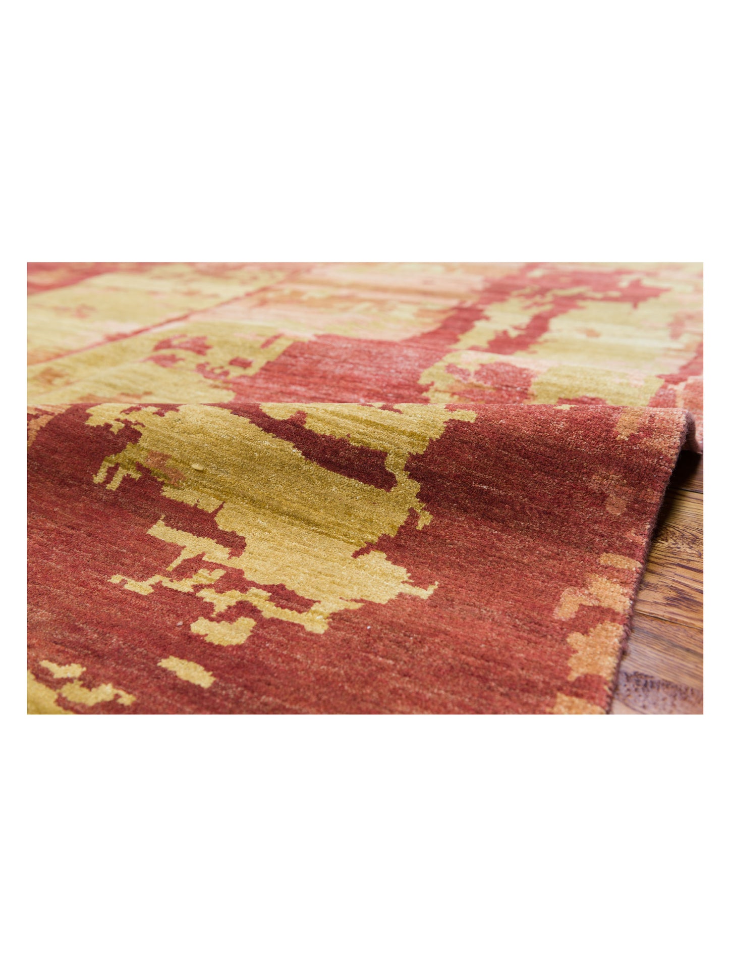 Tibetino 120215 Rust 8.9x11.9 Hand Knotted Rug