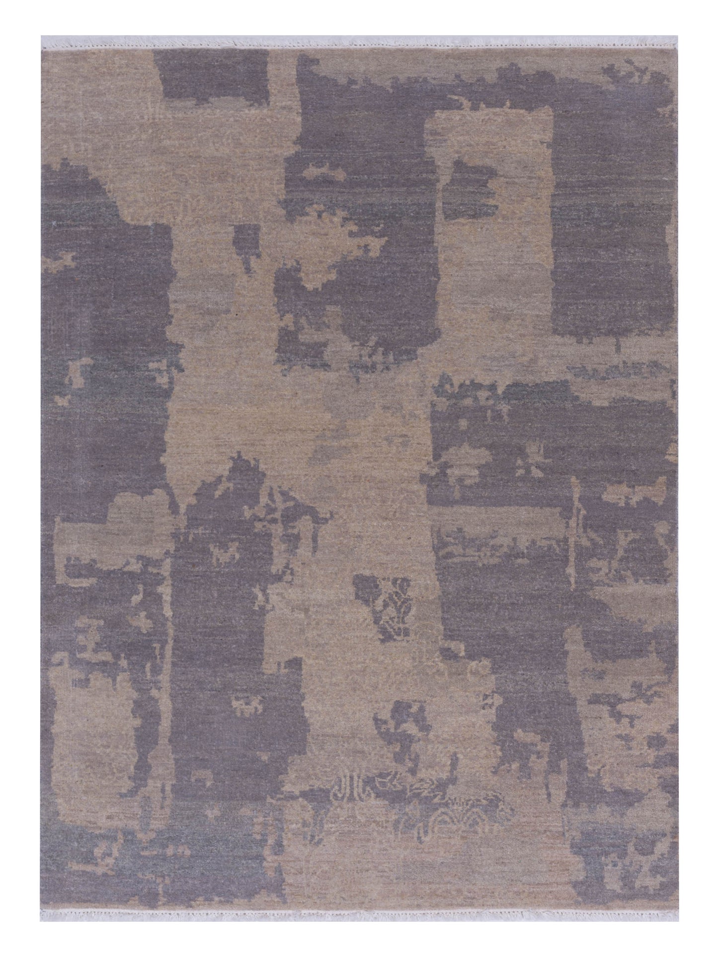Siena Tibetino Gray Silver Contemporary