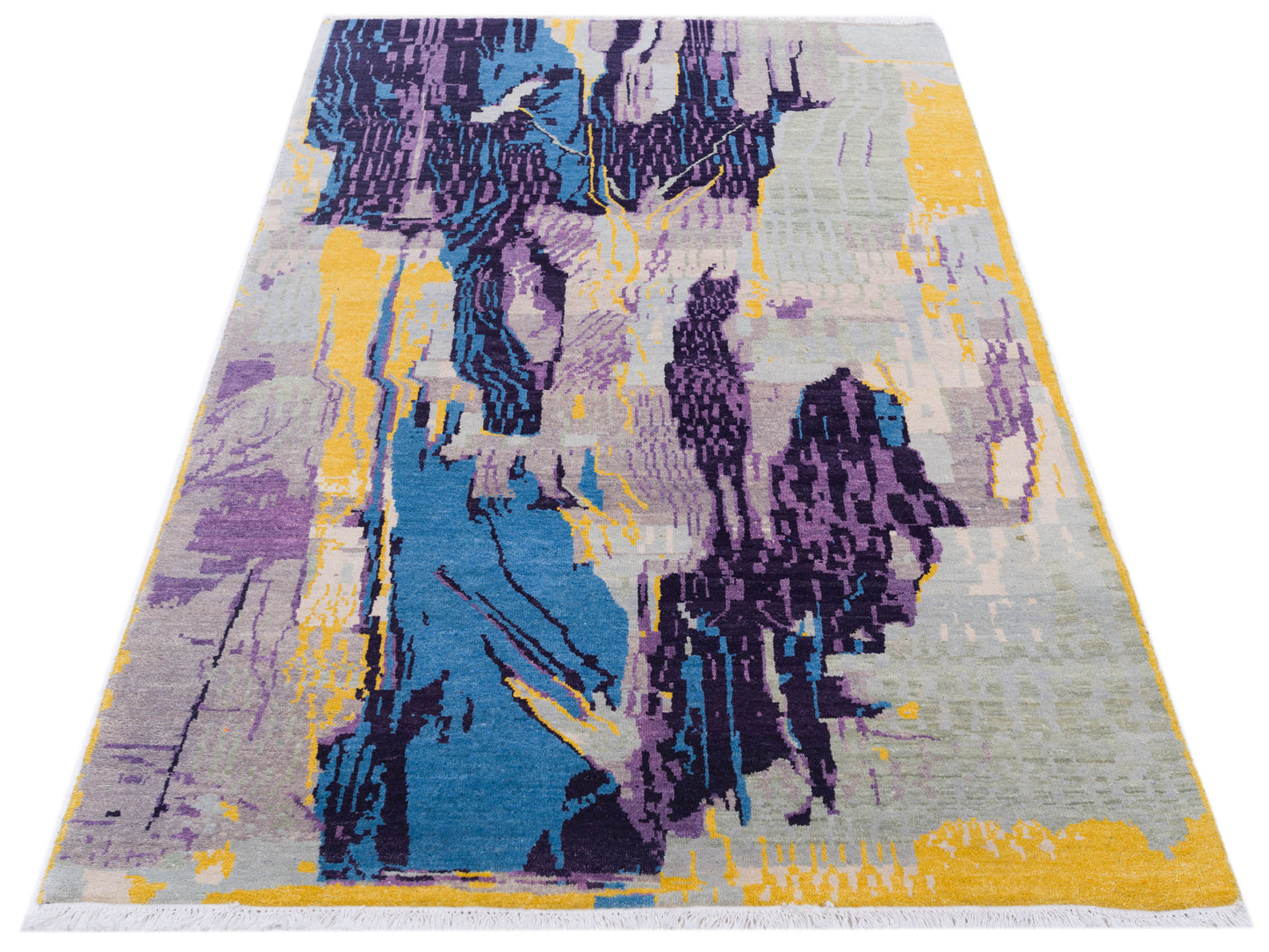 Tibetino 120219 Multi 3.11x5.11 Hand Knotted Rug