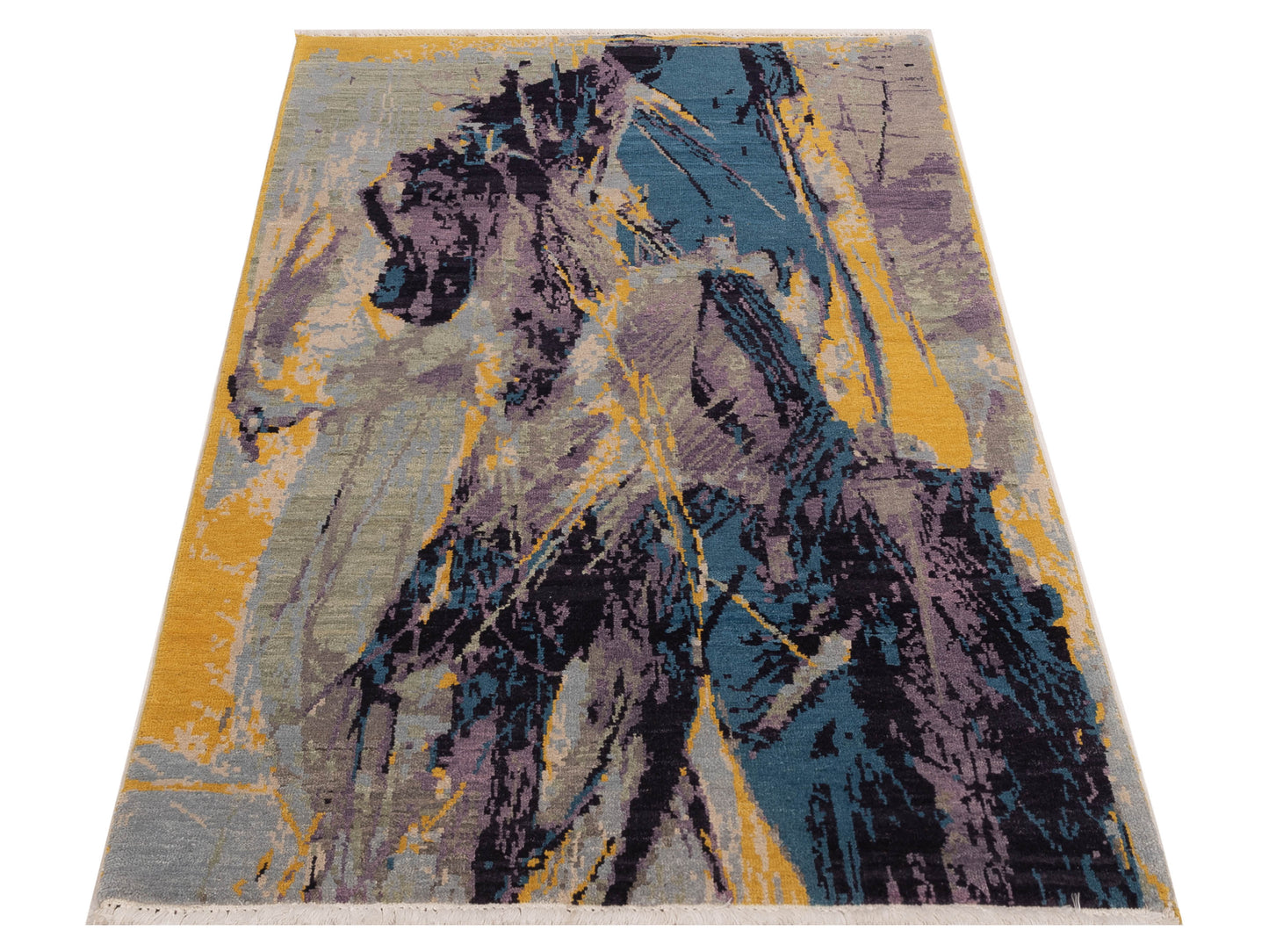 Dazzling 120241 Multi 3x5.1 Hand Knotted Rug