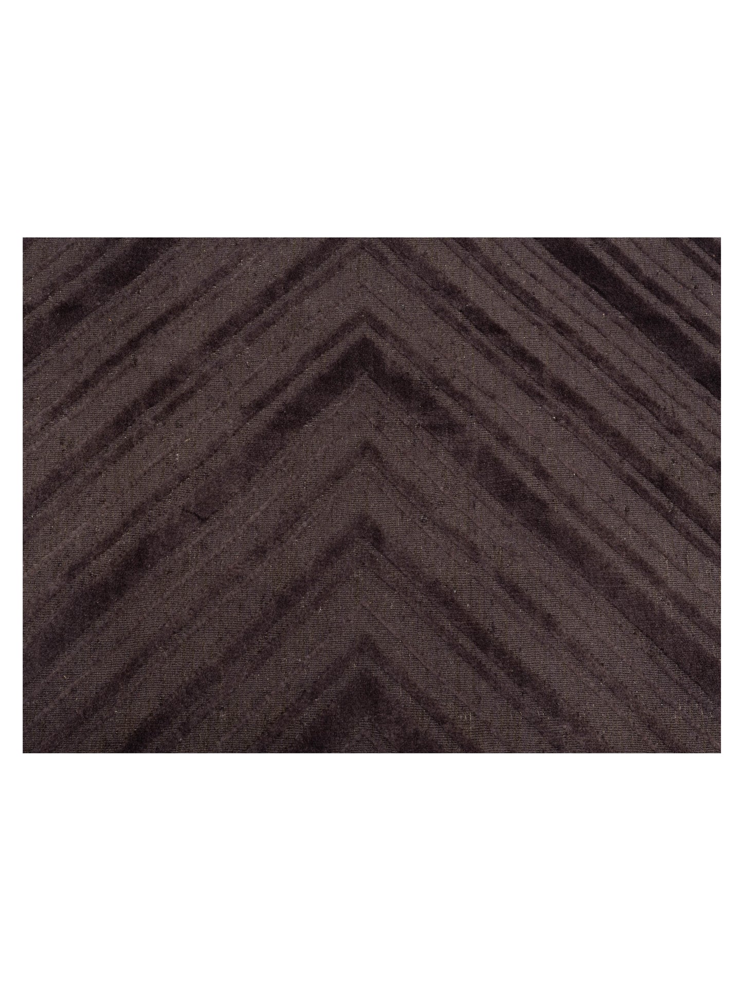 Himalayan 120336 Dark Brown 9x12 Hand Knotted Rug