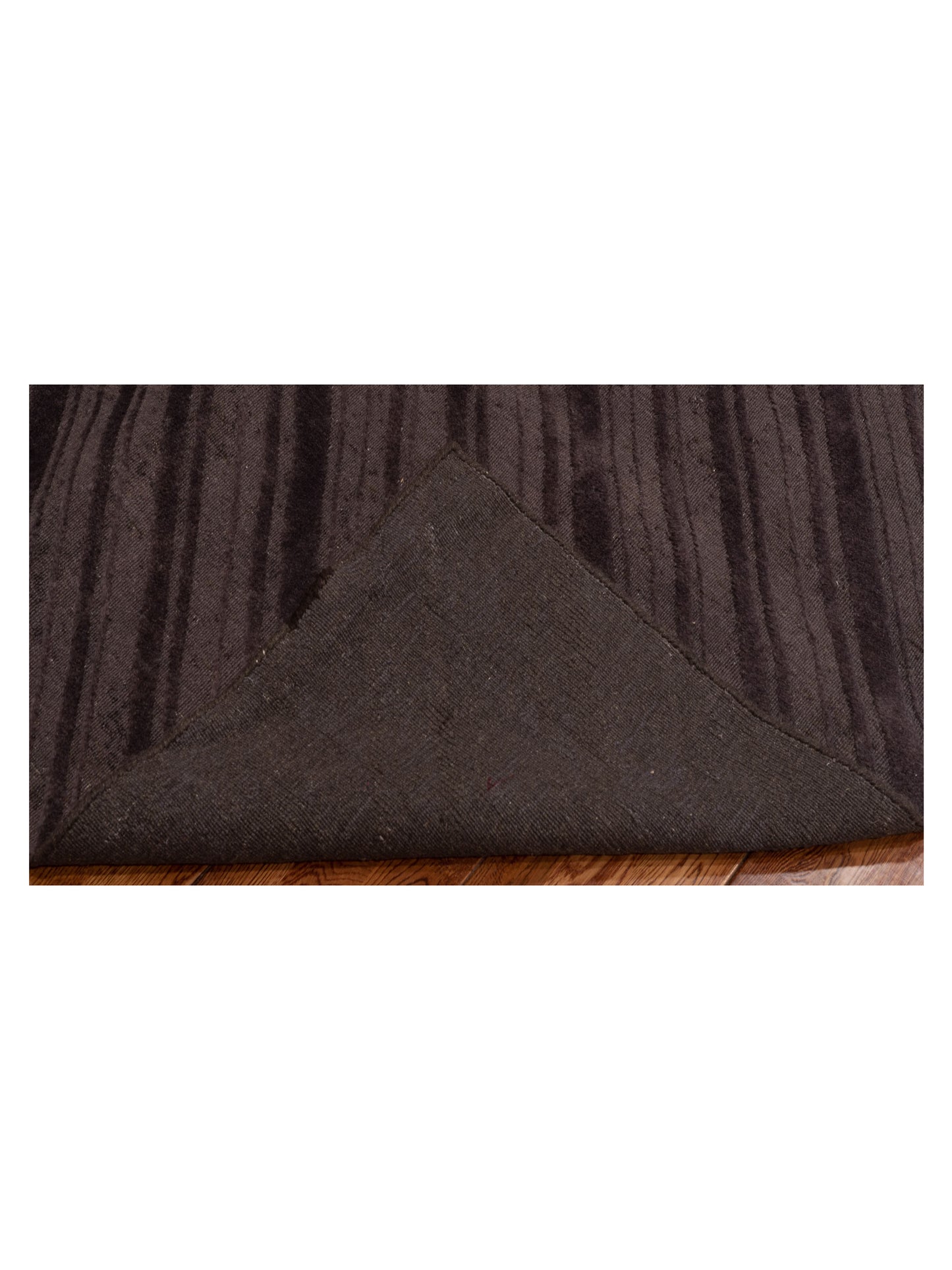 Himalayan 120336 Dark Brown 9x12 Hand Knotted Rug