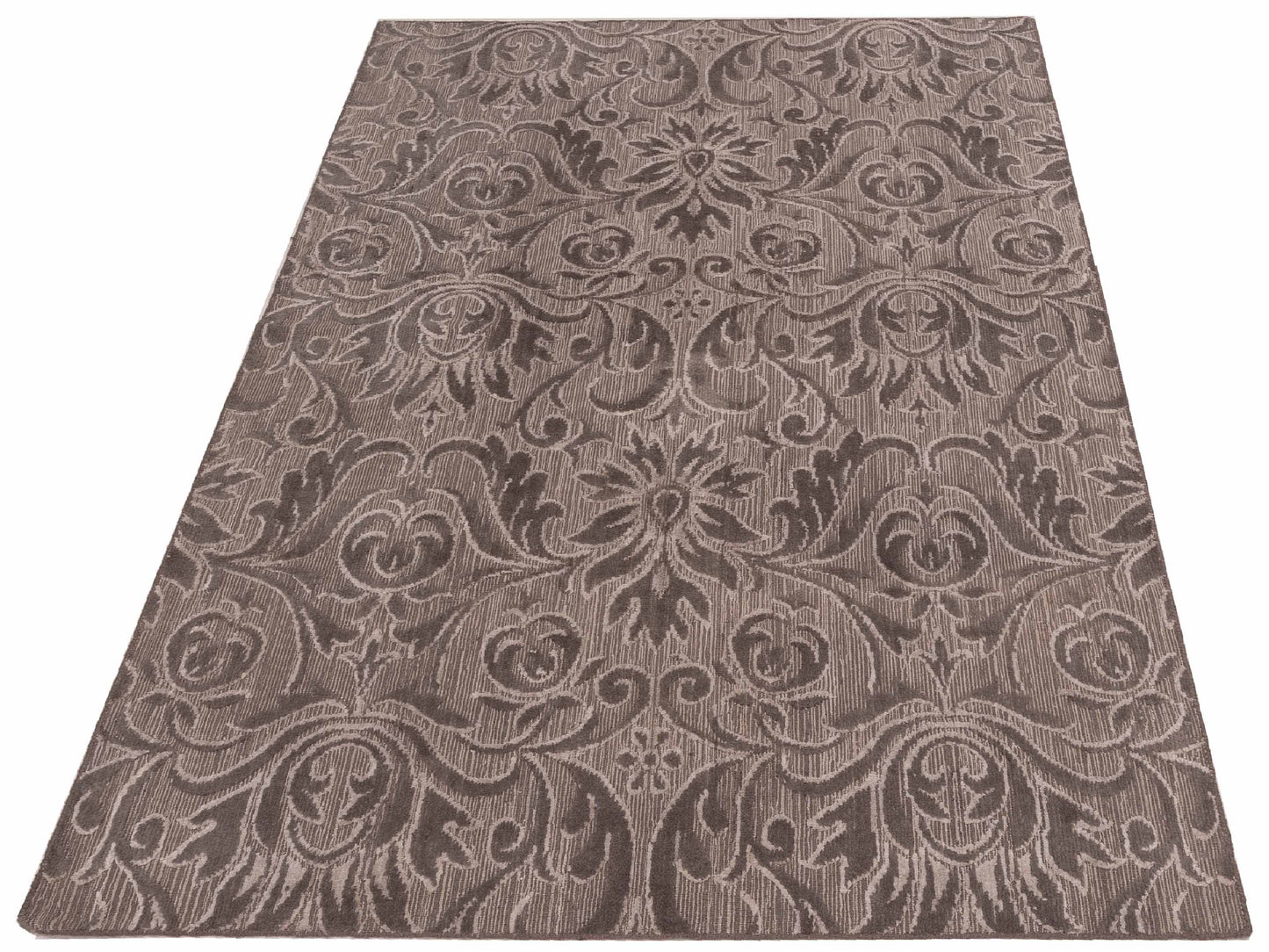 Himalayan 120342 Gray 6x9 Hand Knotted Rug