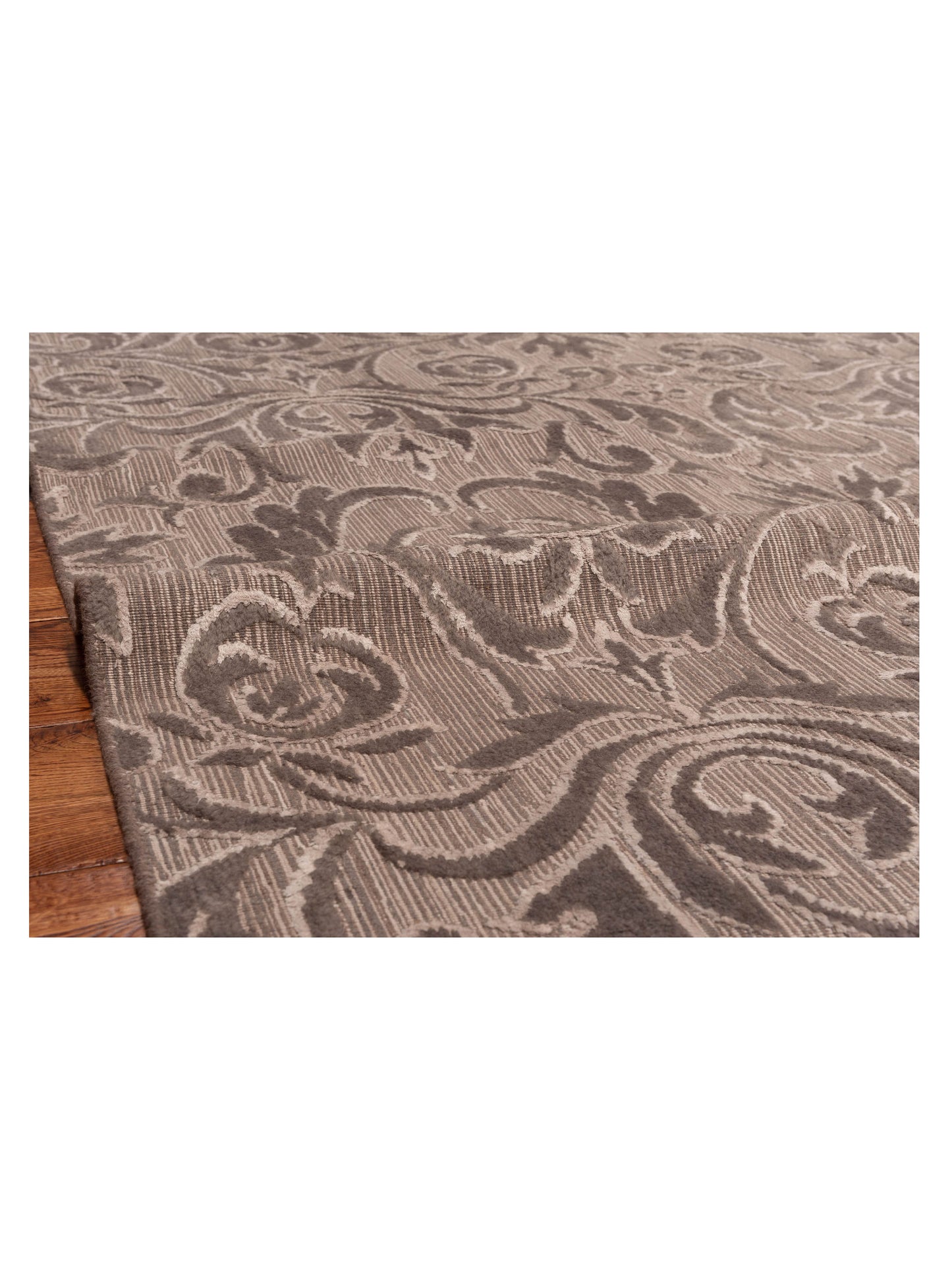 Himalayan 120342 Gray 6x9 Hand Knotted Rug